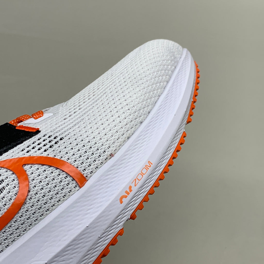 NIKE Zoom Pegasus 40 OK STATE White Shoes, Brilliant Orange & Black 8 W 6.5 M DZ5973-100