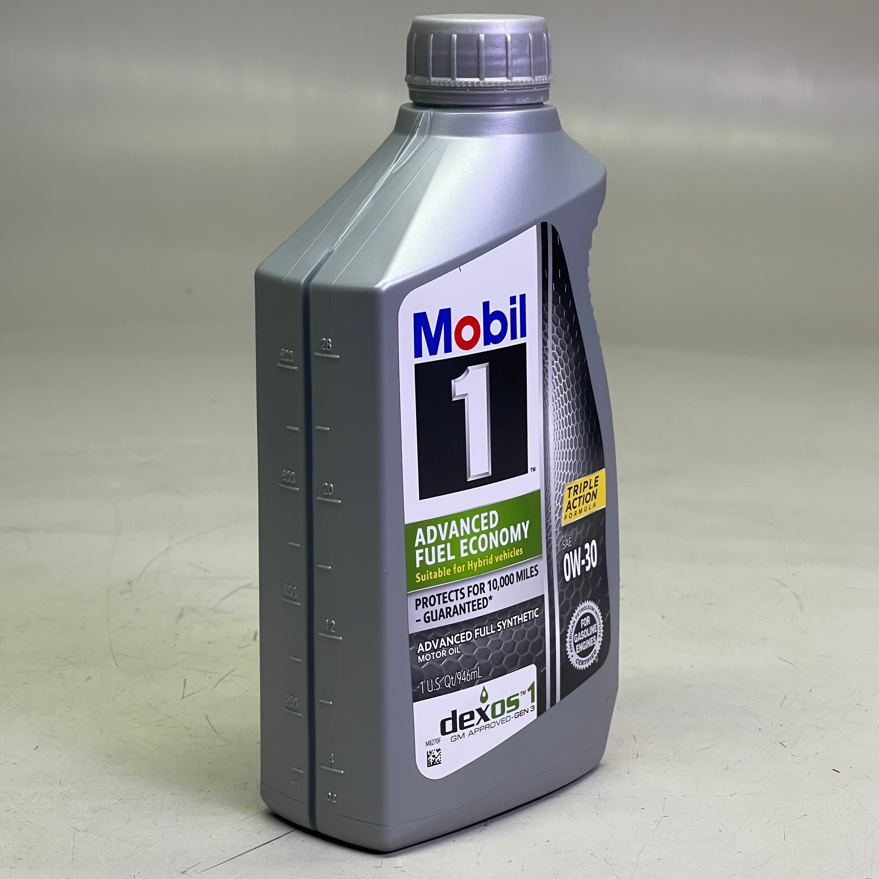 Z@ MOBIL 1 (6 PACK) Advanced Fuel Economy Full Synthetic Motor Oil 946 mL 0W-30 New, Box Condition Varies