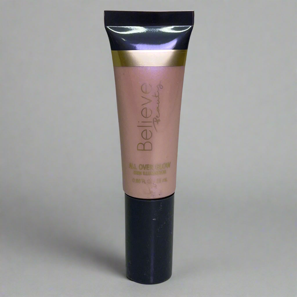 BELIEVE (3 PACK) ALL OVER GLOW Skin Illuminator 0.85 fl oz, Forbidden Kiss