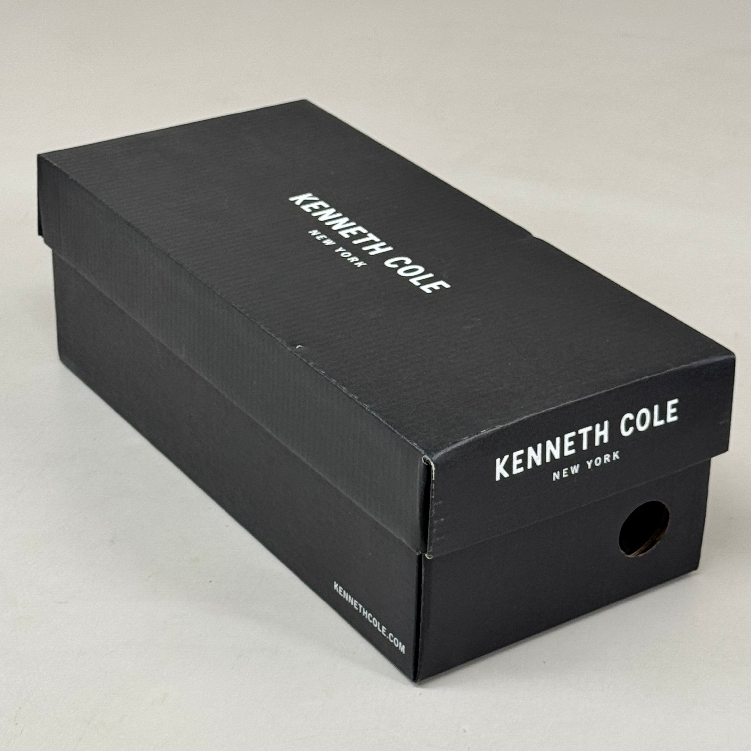 KENNETH COLE New York Zeta Raffia Jewel Jane Flat Women's Sz 10 Black KL25ZMJ01