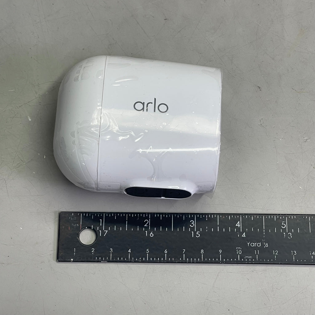 ARLO (3 PACK) Essential Wire-Free Spotlight Security Cameras 130° FOV White VMC2330W-100NAS (Pre-Owned)