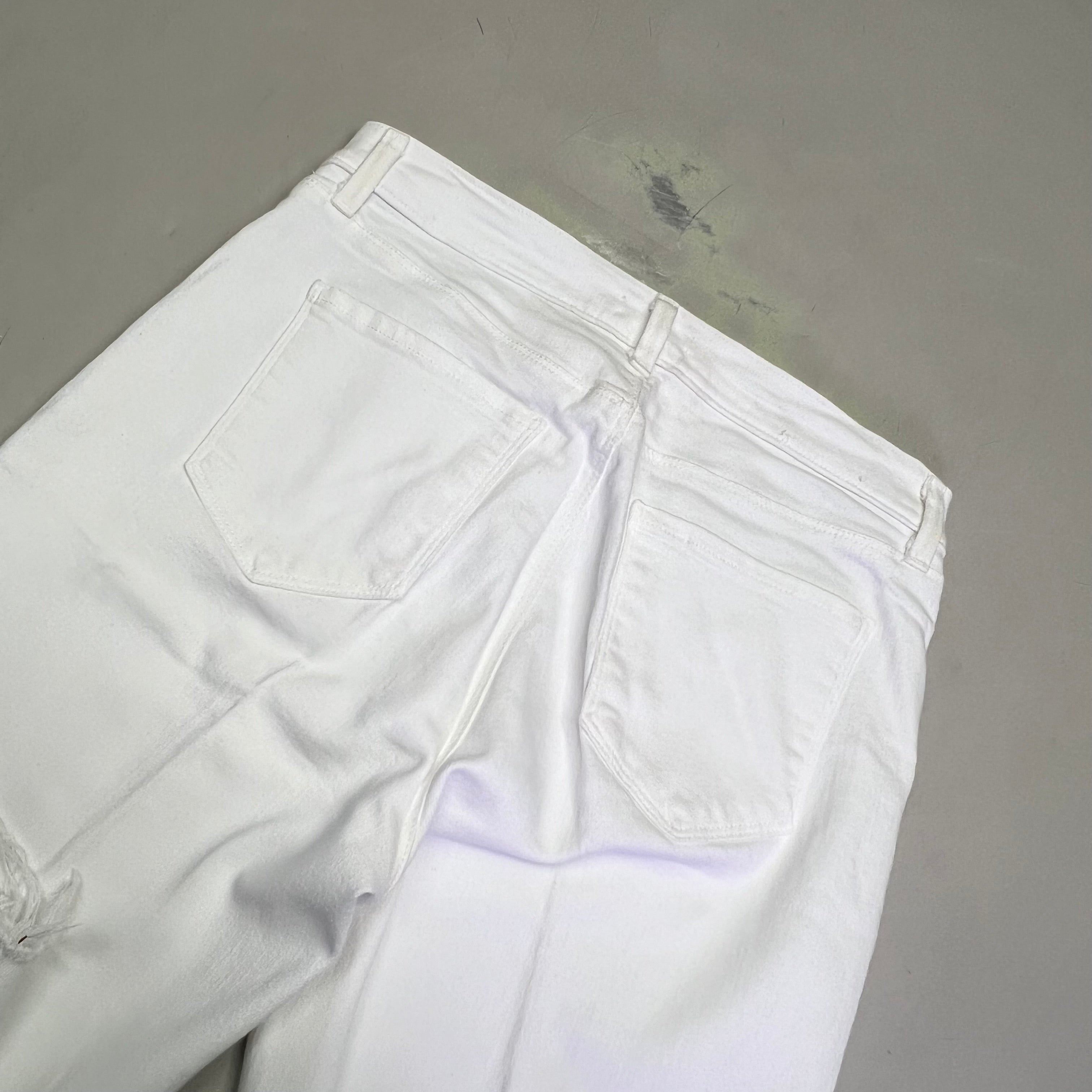 L'AGENCE  Sada High Rise Crop Slim Jeans Made In USA Women's Sz 31 (Used)