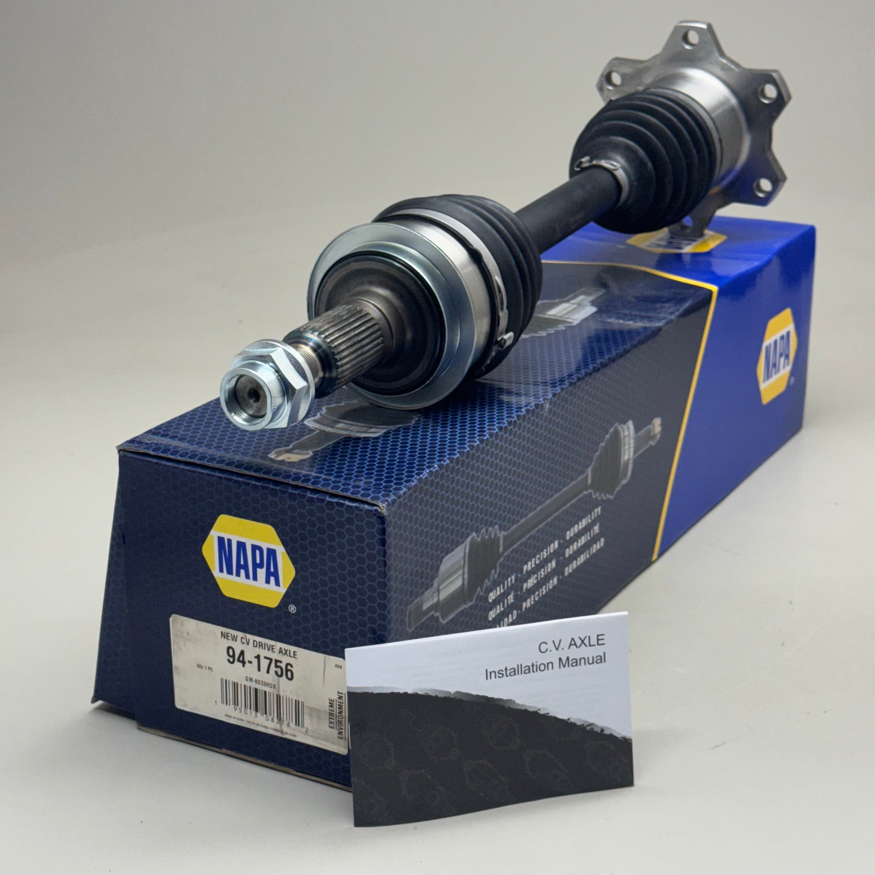 NAPA Extreme Environment CV Drive Axle for Cadillac/Chevy/GMC GM-8033HDX 94-1756