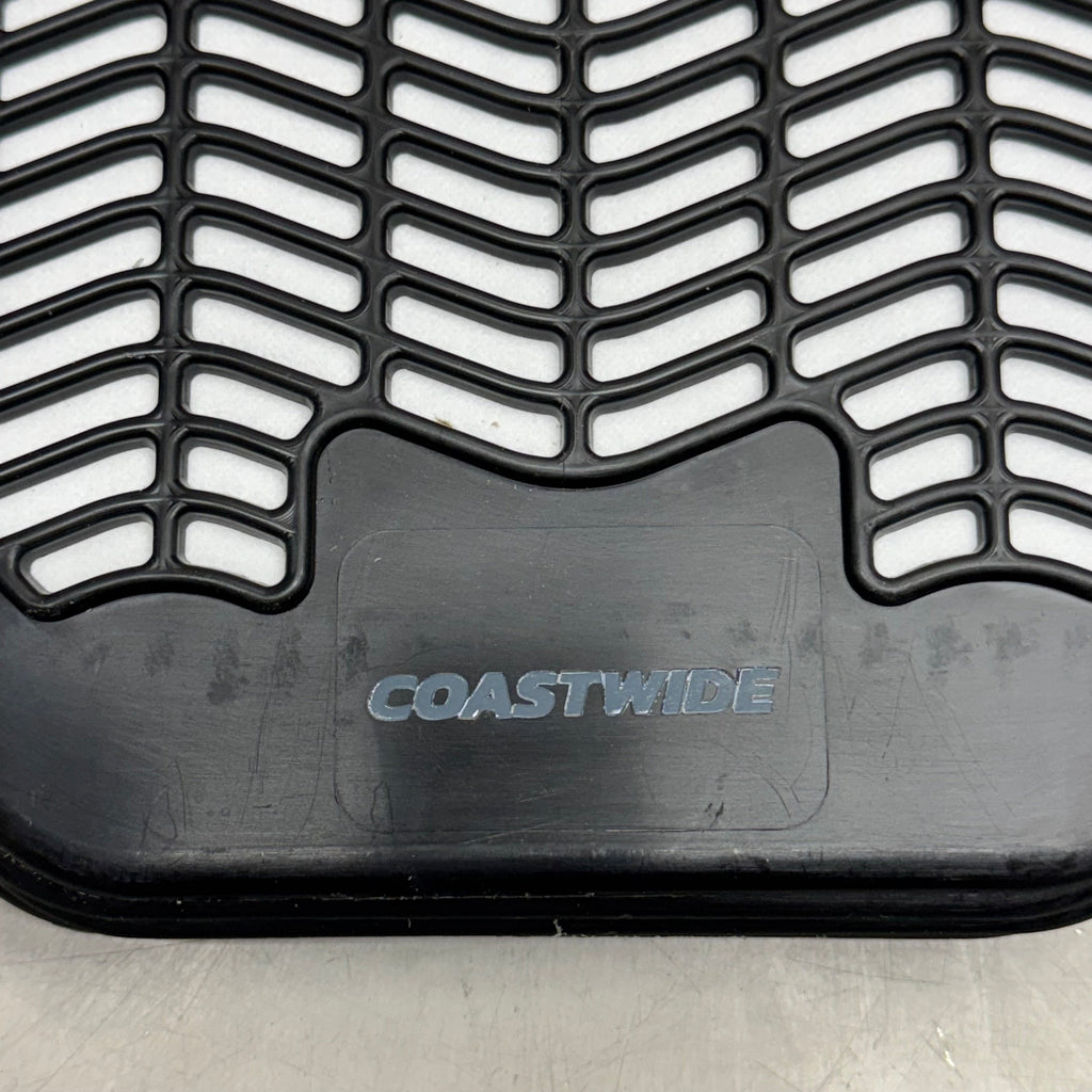 COASTWIDE PROFESSIONAL (6 Pcs) Urinal Floor Mat 20" x 17.5" Black