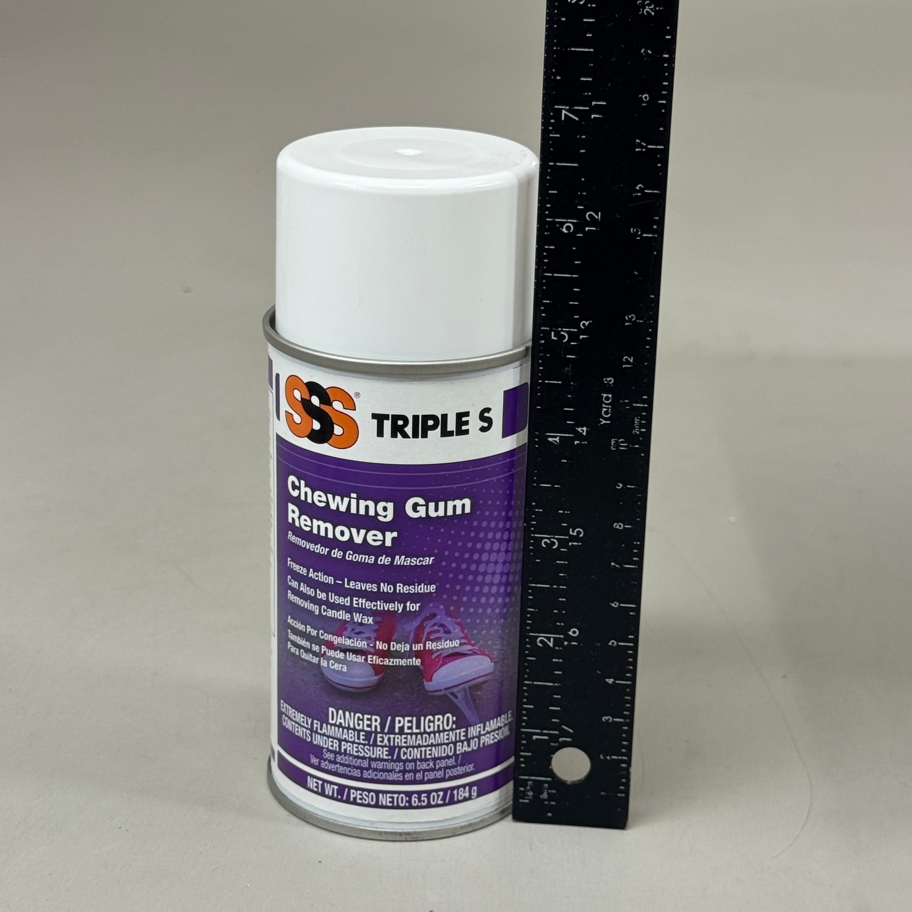 SSS TRIPLE S  (12 PACK) Chewing Gum Remover For Freezing  6.5 oz SSS21224