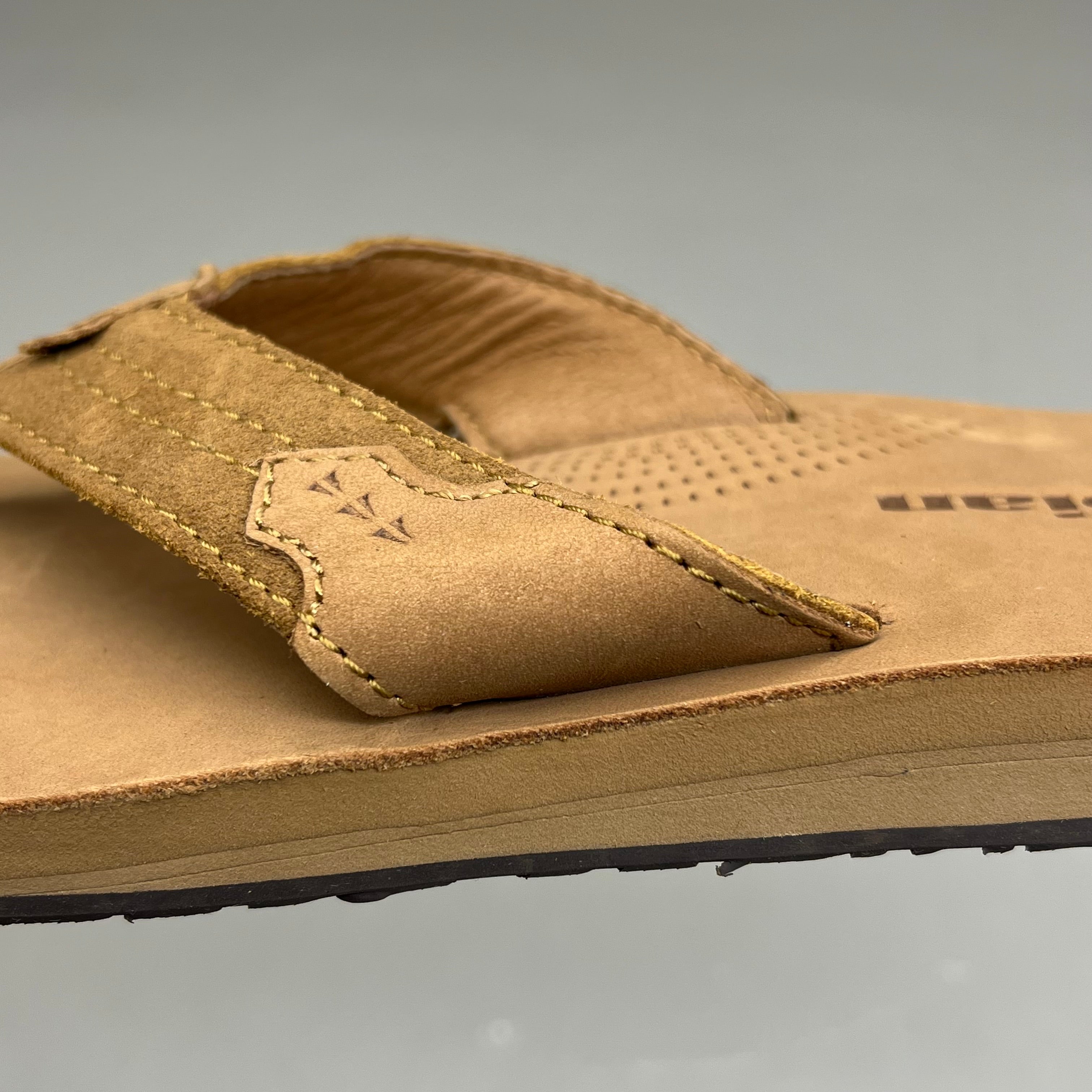 COBIAN Lazo Premium Leather Sandals Men's Sz 12 EU 45 Tan LZO-24-230-12