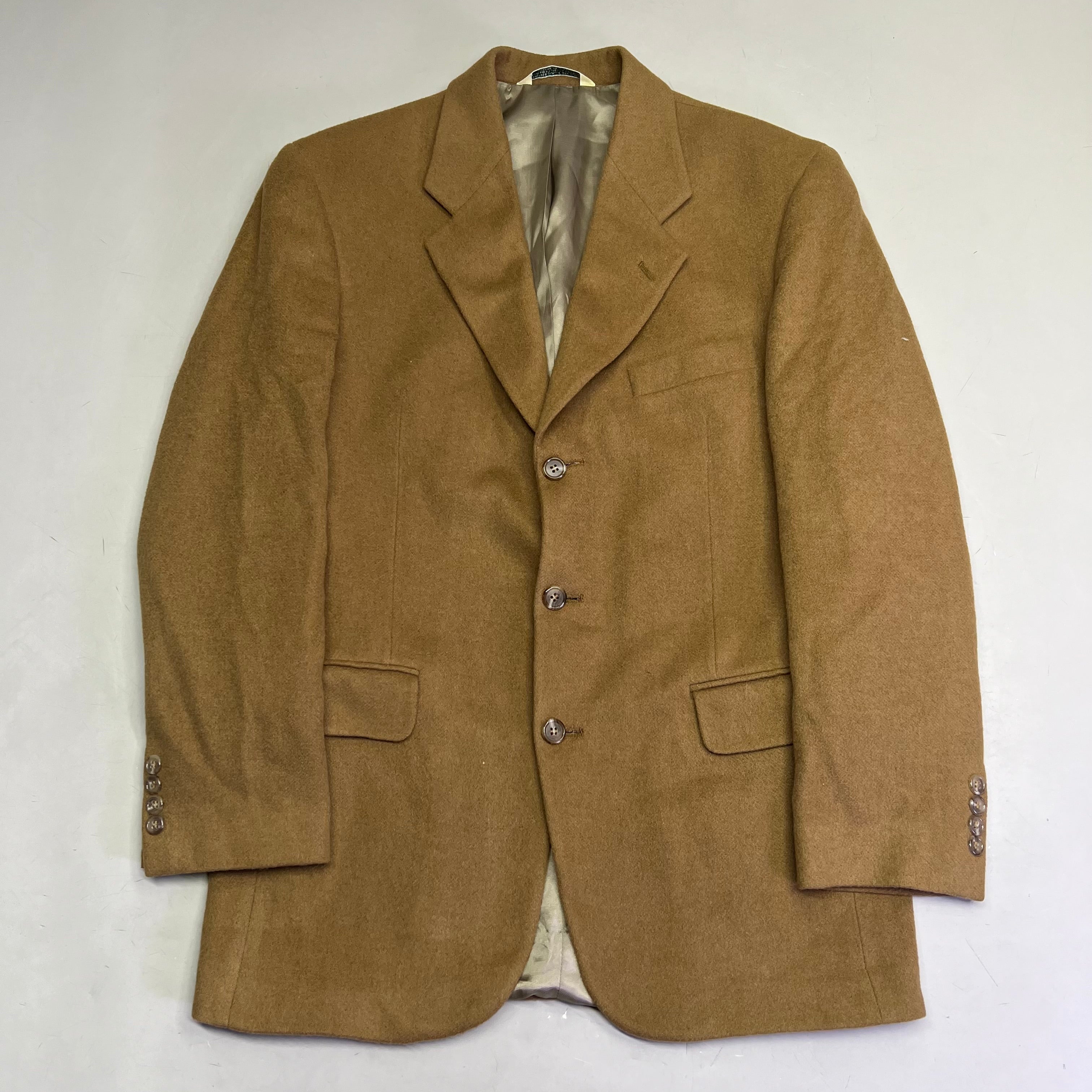 EVAN-PICONE Silk Lining Wool Outer Shell Blazer Men's Sz 36R Khaki Brown (Used)