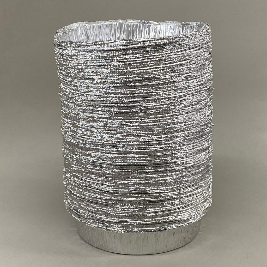 WESTERN PLASTICS (100 PACK) Aluminum Foil Baking Pan/ Container 9" Round 509-B