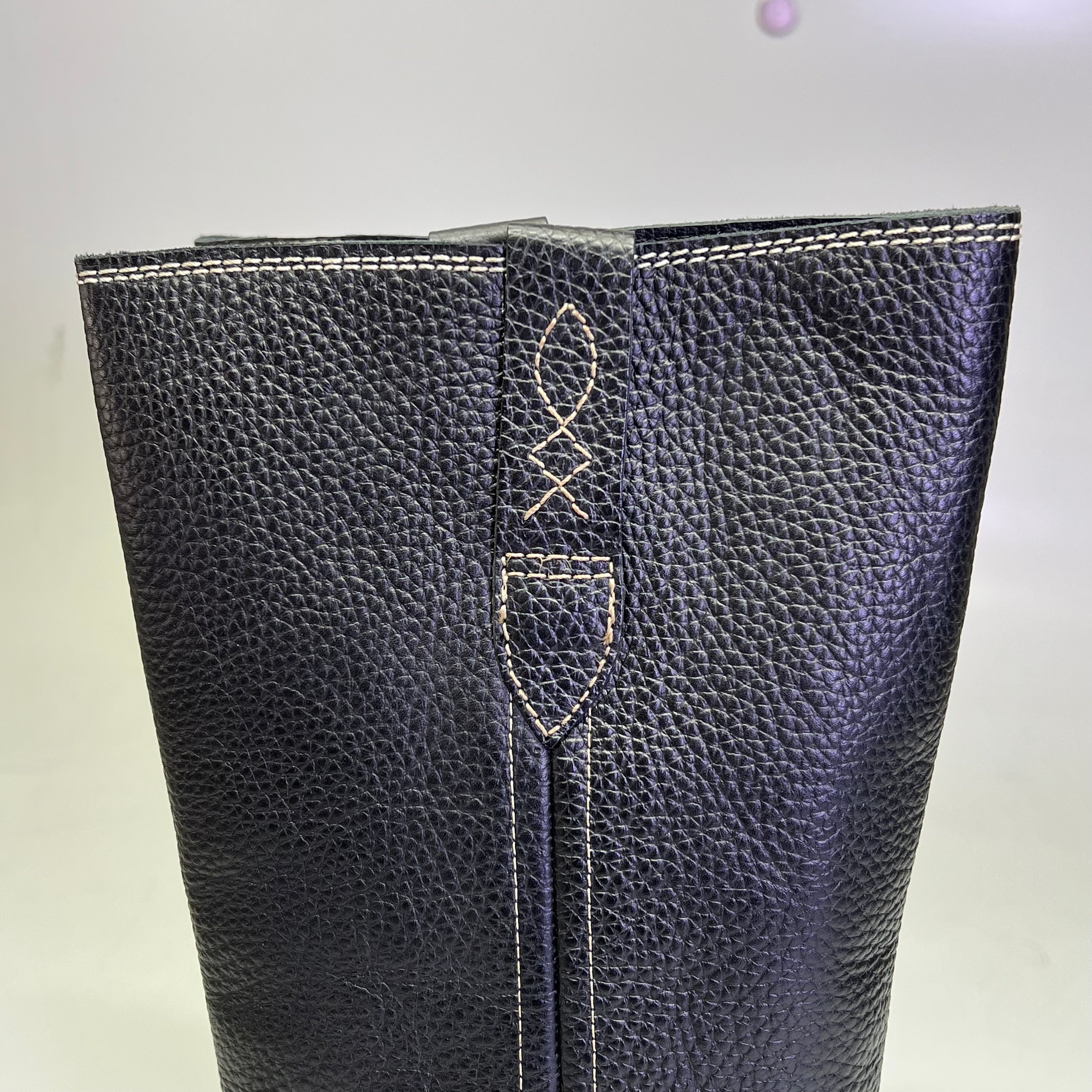 FREE PEOPLE Blaze Pull On Boot Women's Sz 10 Victorian Black Leather 88905880