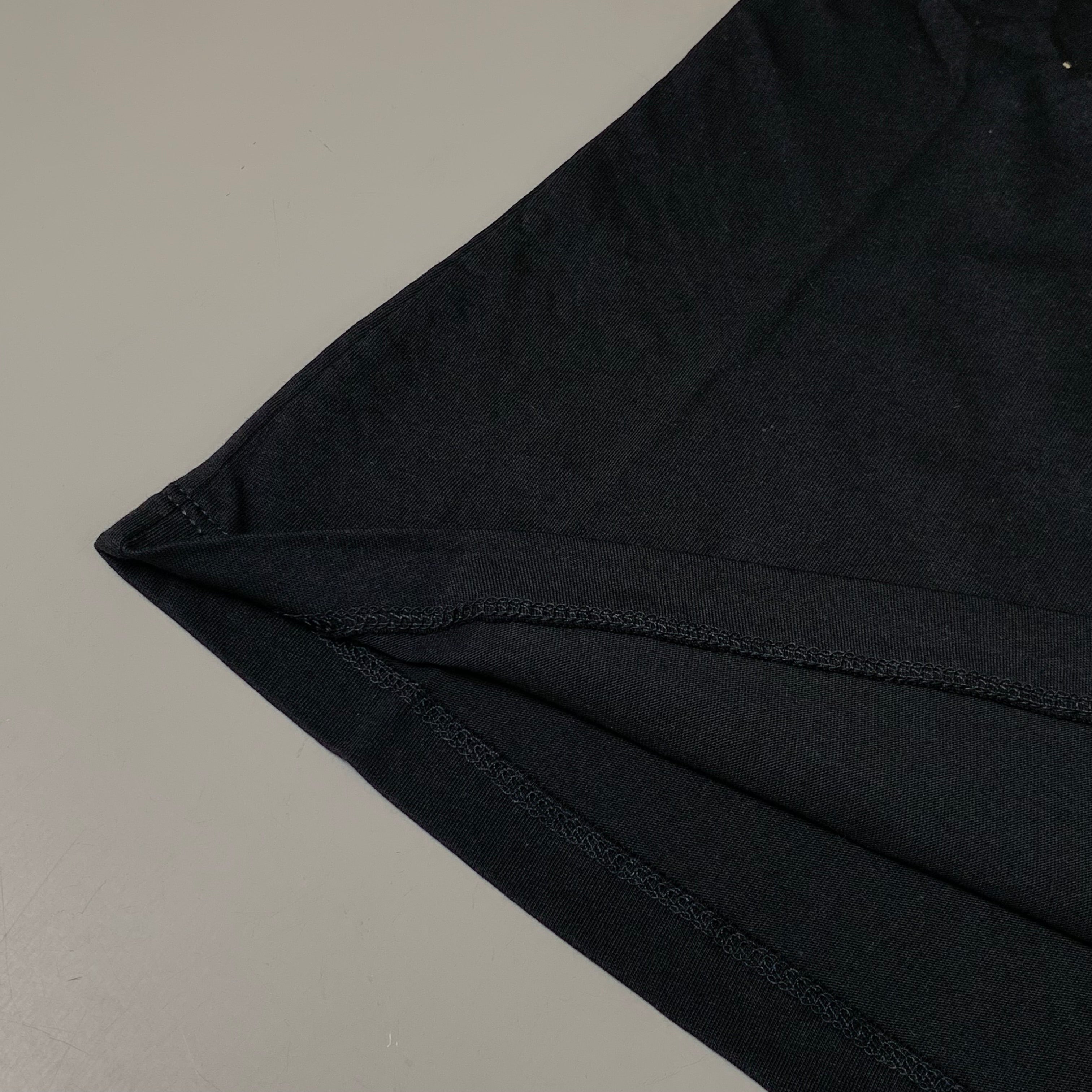 VERONICA BEARD Jeans Women's Coralee Top Lace Sleeves Sz-L Black J2406JY0330831