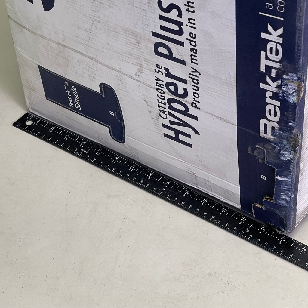 BERK-TEK Hyper Plus 5e Cat 5e UTP Cable 1000' Blue 10032227