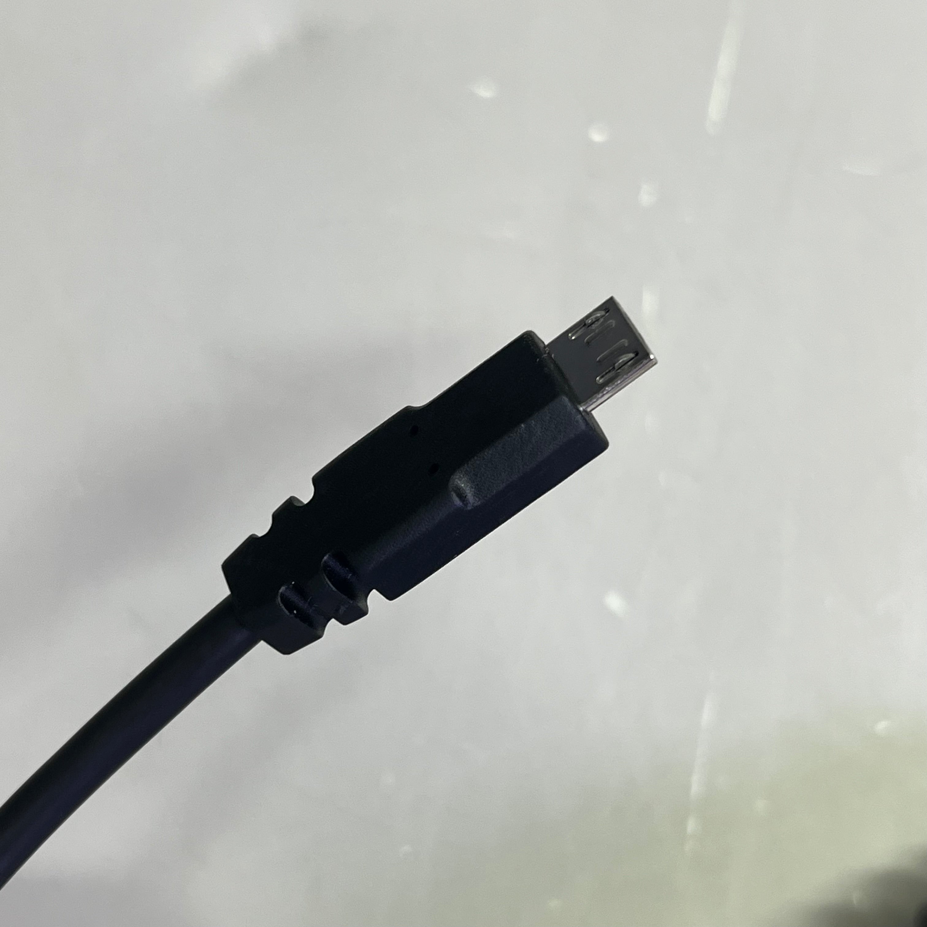 AT & T Single USB Secondary & Corded Micro Car Charger LED 3.4Amp Black 4899
