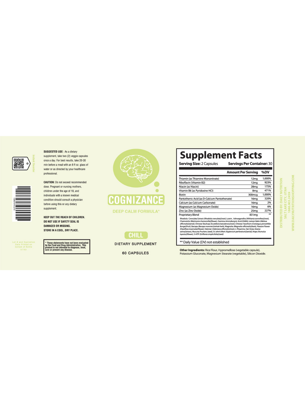 Cognizance | The Chill Pill