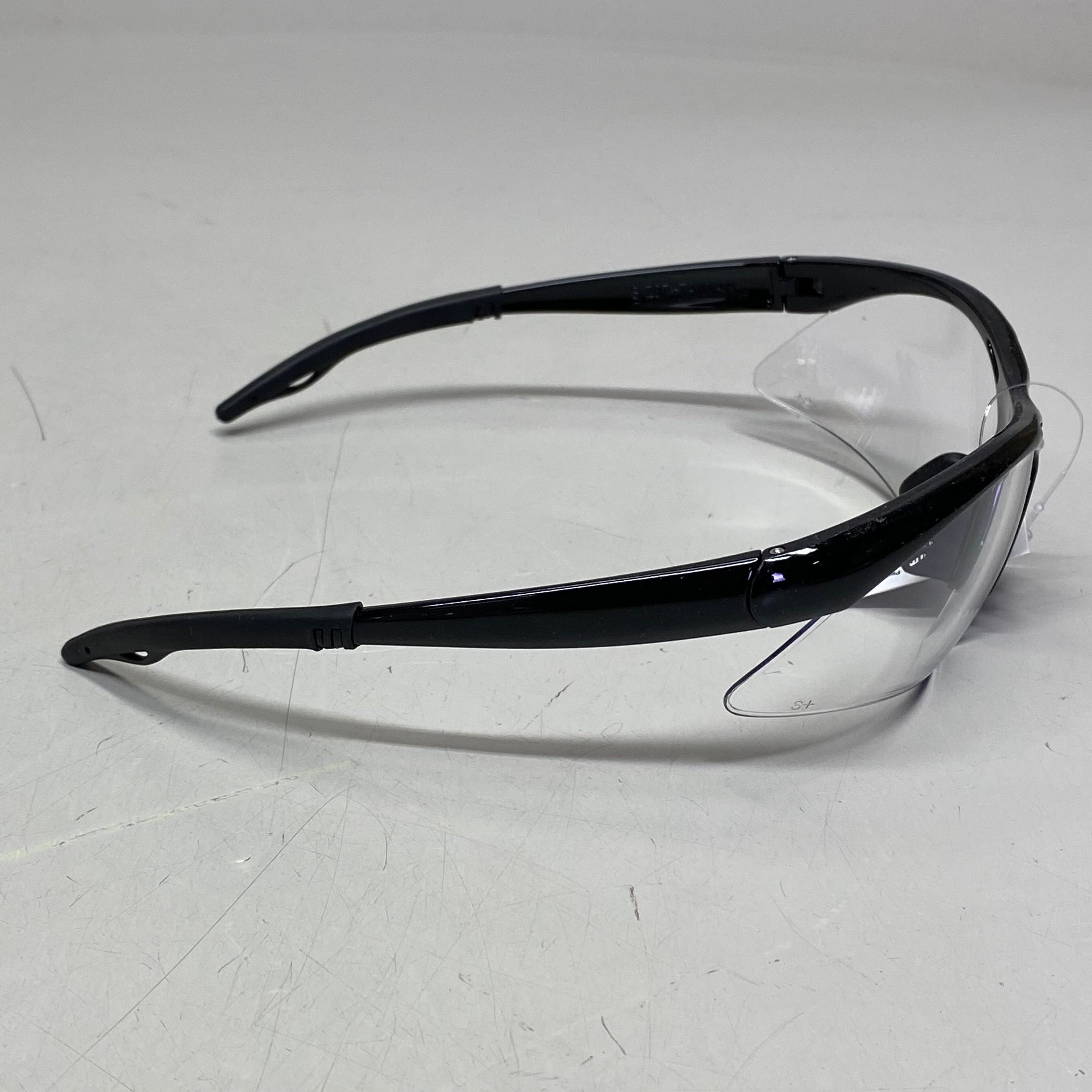 SAS SAFETY CORP (12 PACK) Premium Safety Eyerwear Black Frame/Clear Lens 540-0200