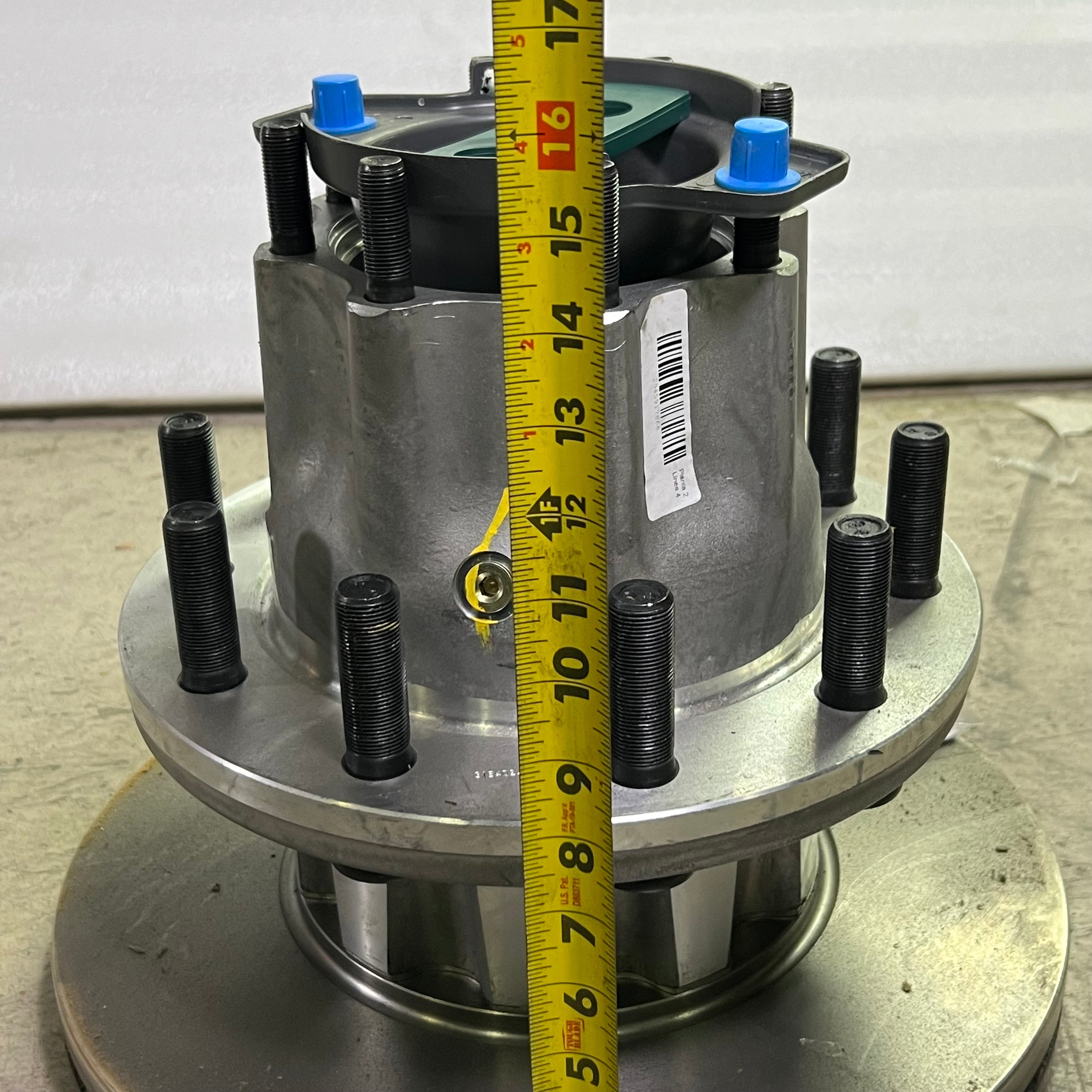 CONMET PreSet Hub and Rotor Assembly 10 Stud R Drive 10084789 (New, Without Box)