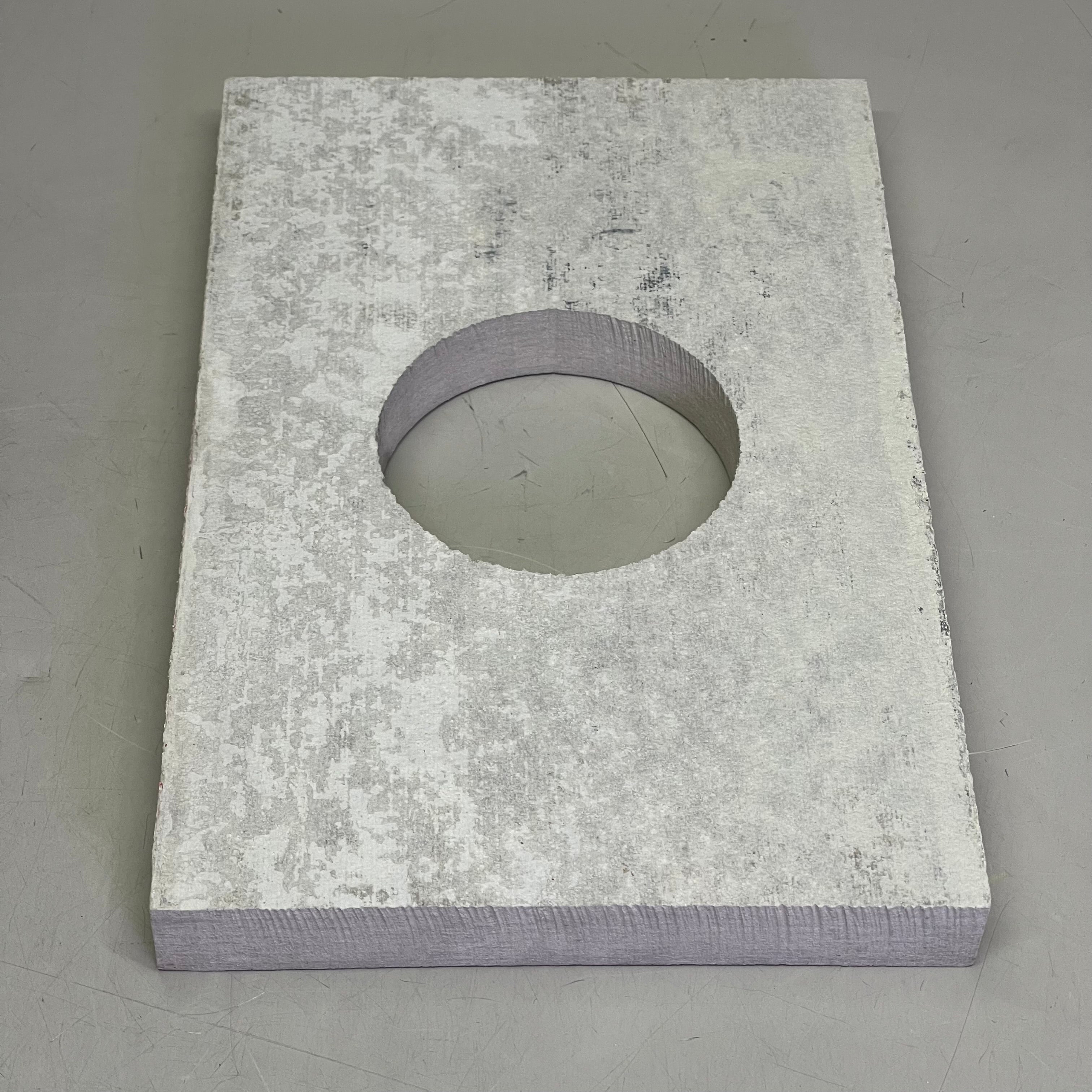 PORTLANDPRODUCTS (10 PACK) Primed Smooth Large Light Block O/D 7.25" x 11.25" x I/D 3-5/8" Grey PS191LBL