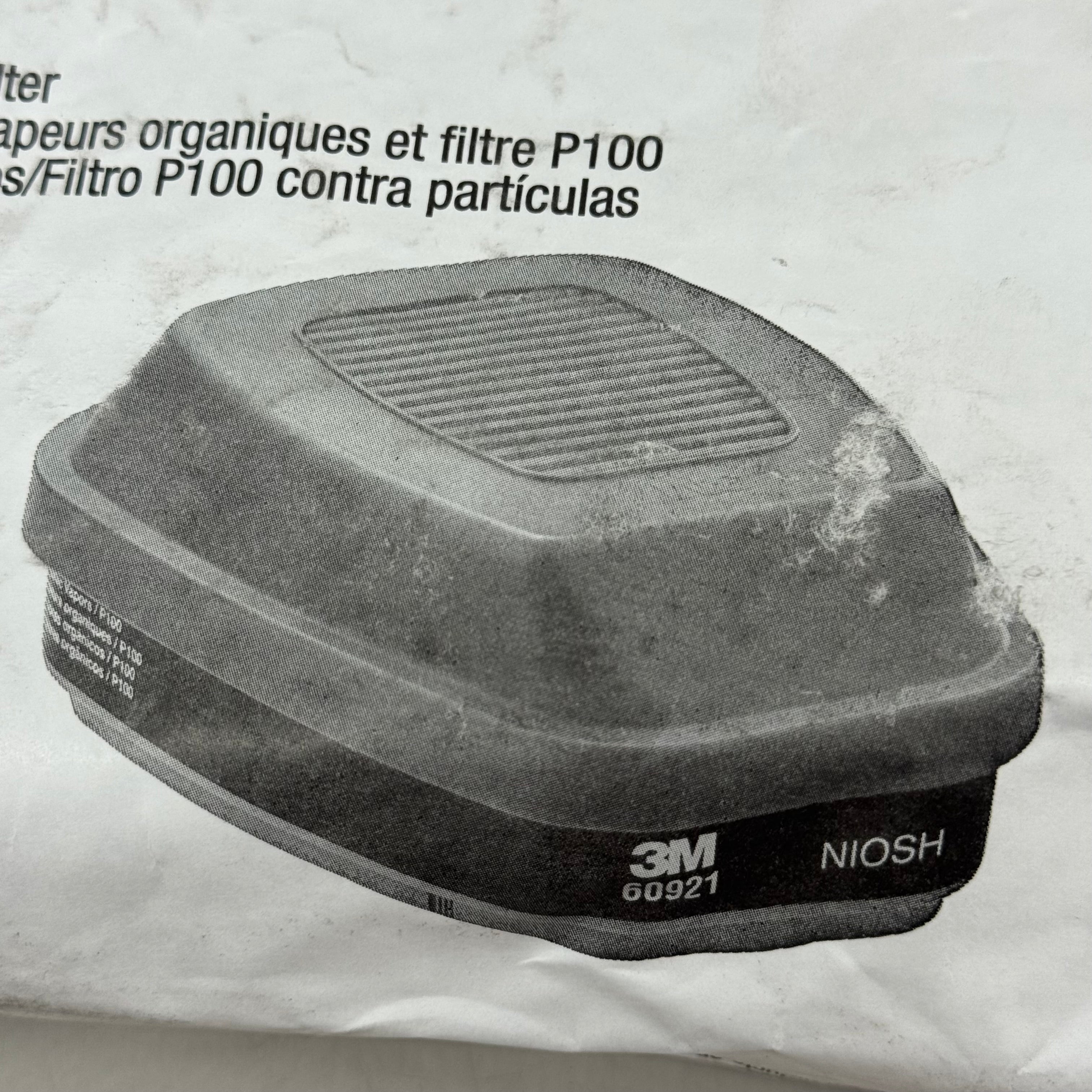 3M NIOSH (2 Cartridge Per Package) Organic Vapor Cartridge/ Filter  Pink 60921
