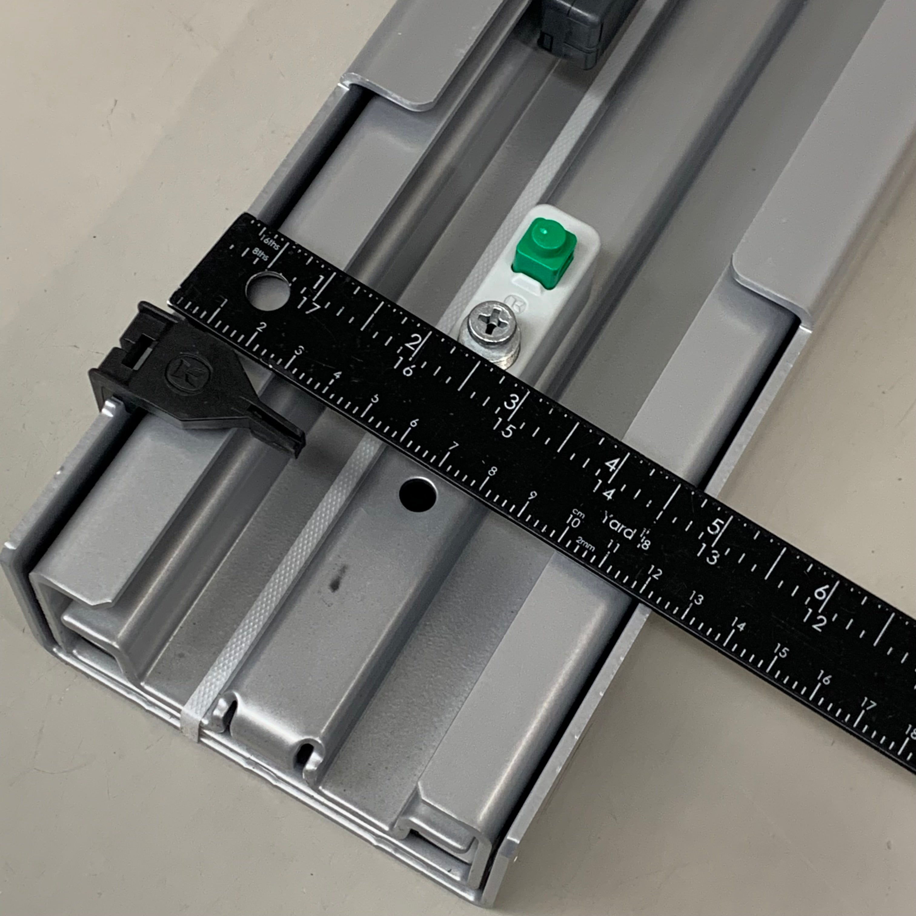 KESSEBOHMER  Door Guides For Extension 90 Degree Titanium Soft Stop 0942359006
