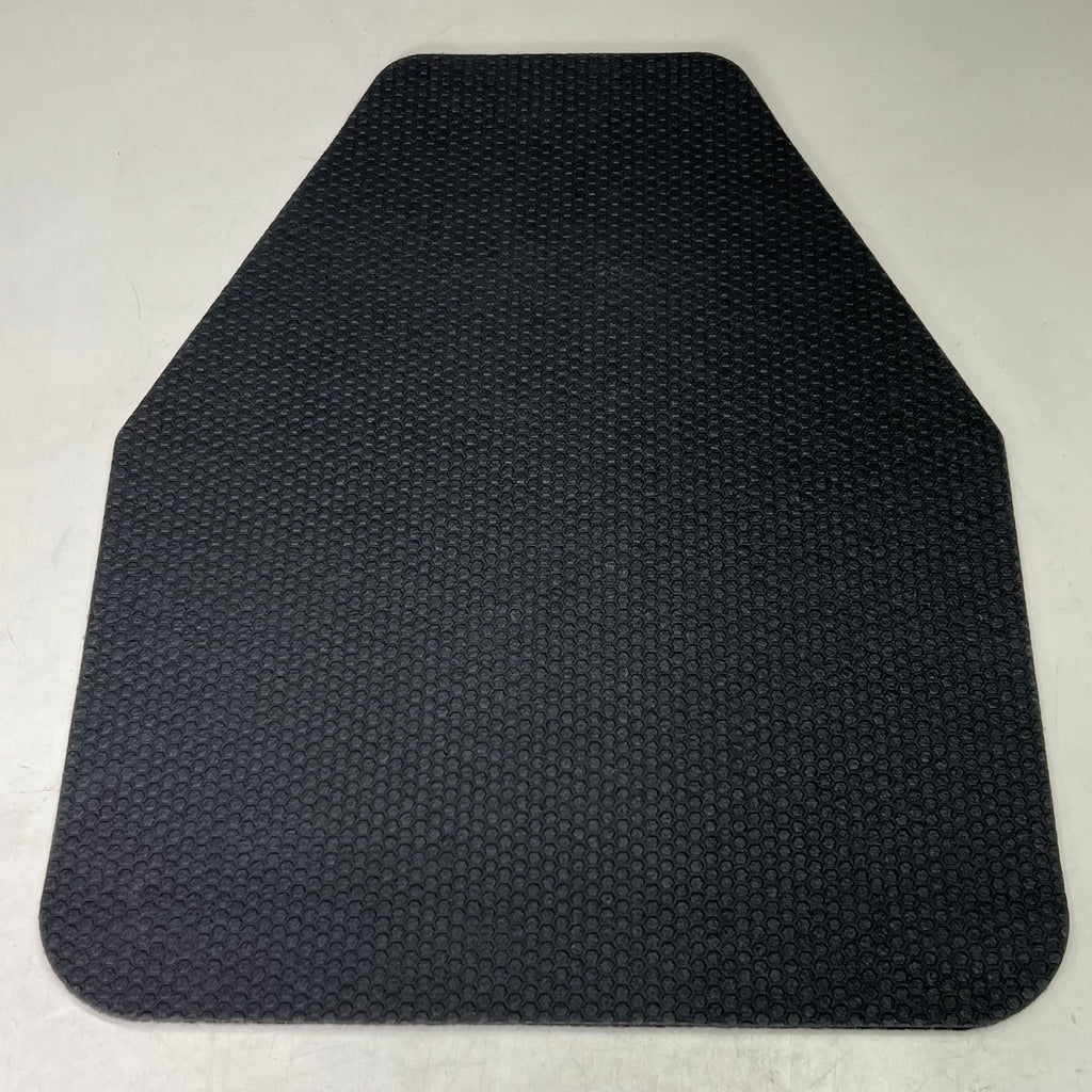 HEALTH GARDS (6 PACK) Premium Urinal Mats Sz 20" L X 17" W, Black HS-OR1001BL