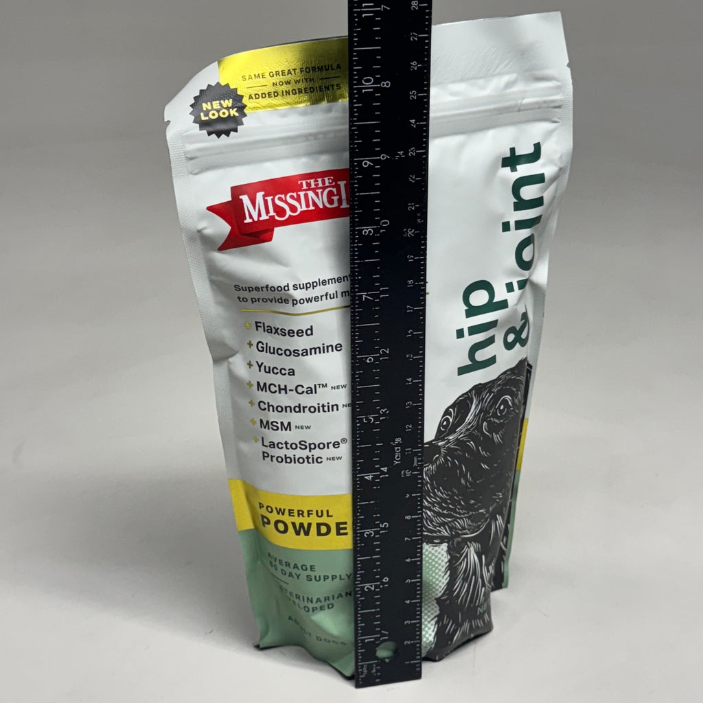 THE MISSING LINK (10 PACK, 1 lb EACH) Hip & Joint Powder Dog Supplement BB 11/25