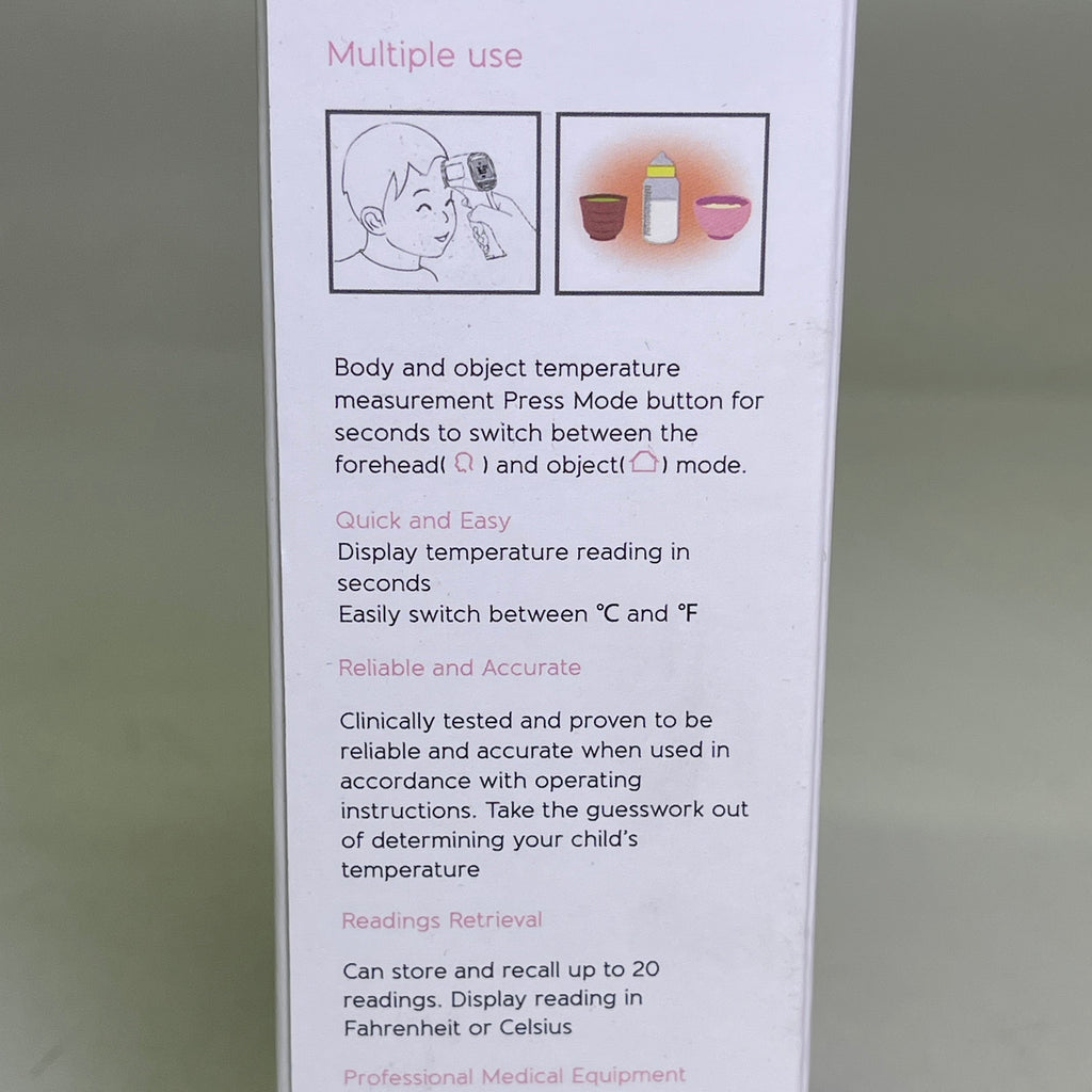 JUMPER Non-Contact Infrared Thermometer For Humans & Objects *USA SELLER* JPD-FR202