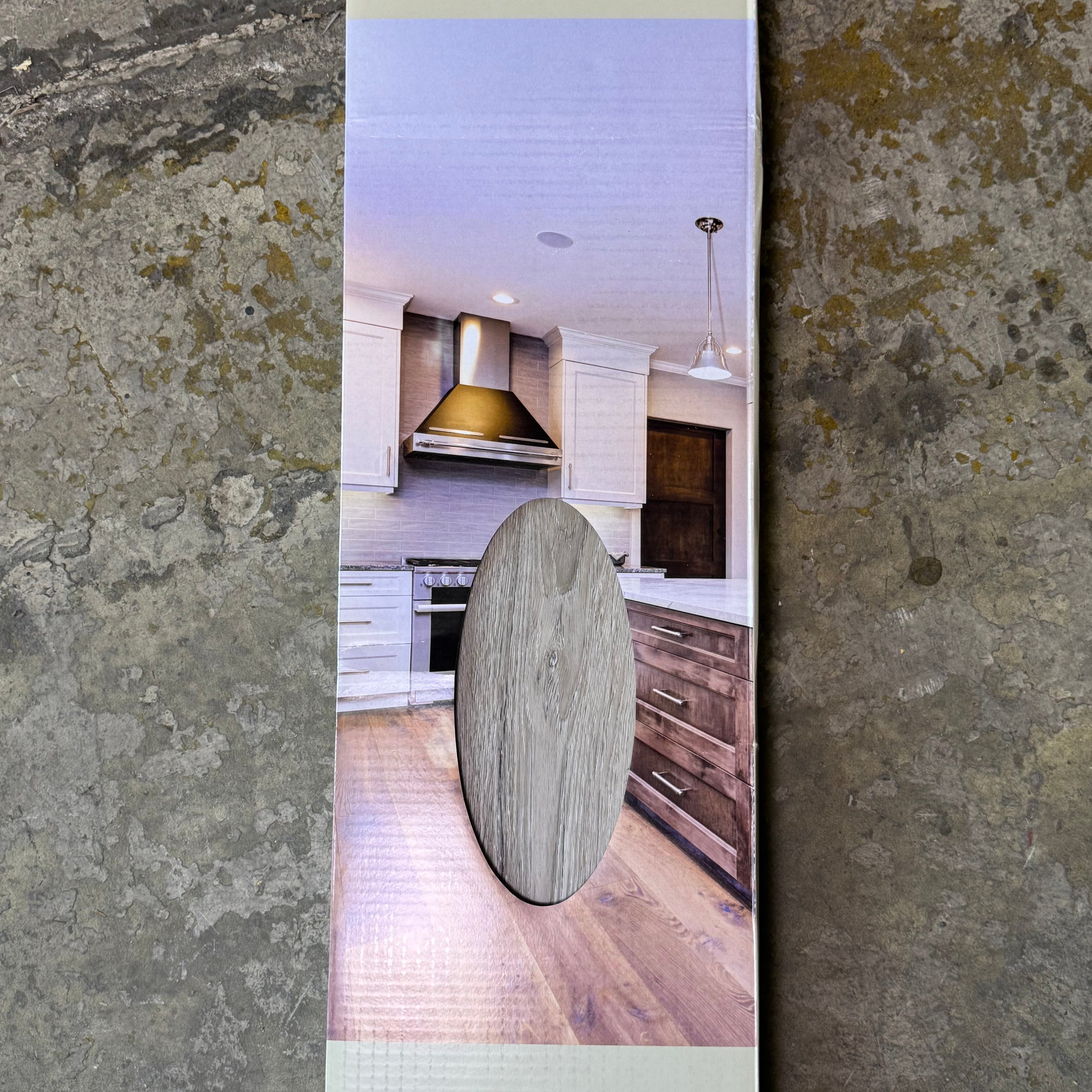 LUXURY VINYL PLANK (6 Pieces) Albany Vinyl Plank 9" x 60" Aspen Beige Light Brown 1097568004960