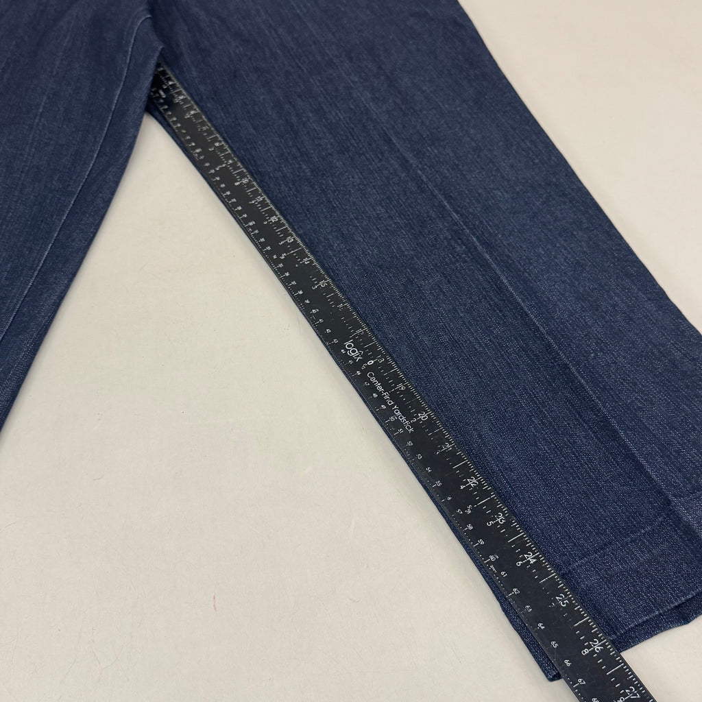 MULTIPLES Ankle Pants Petite Women's Sz 12P Denim M2523P