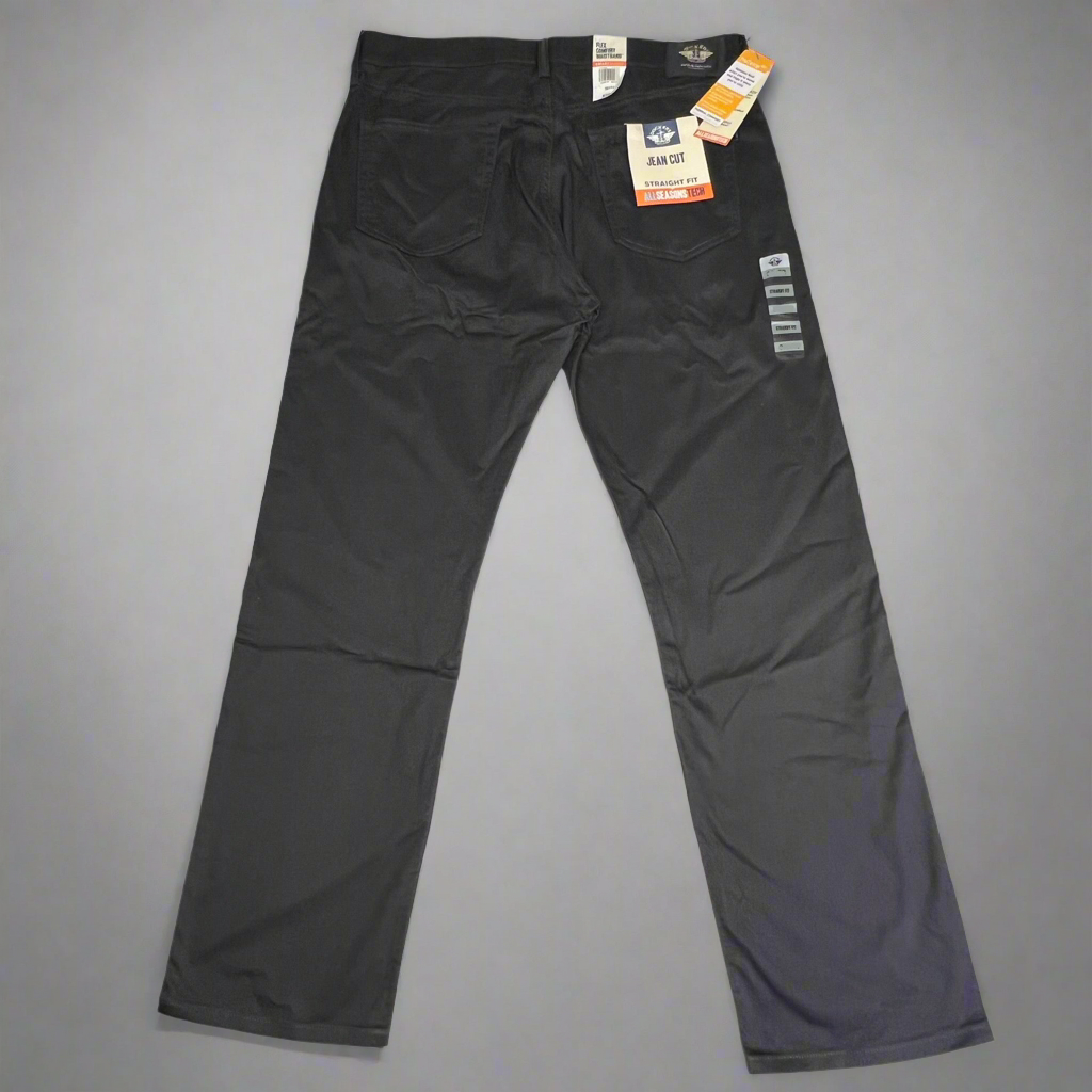 DOCKERS All Seasons Tech Straight Fit Jean Cut Pant Men's Sz 36x34 Steelhead