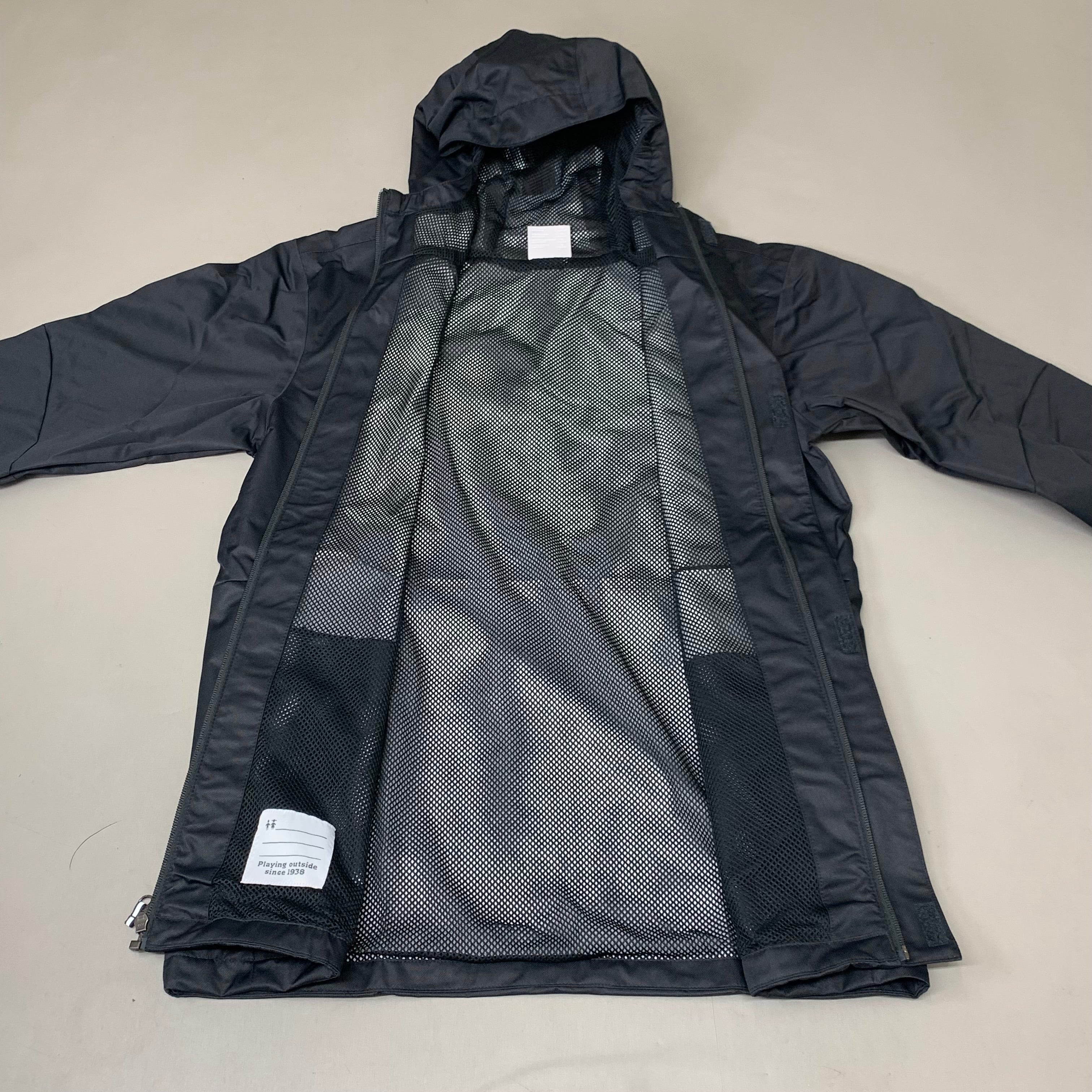 COLUMBIA Reflective Detail Hikebound Jacket Boys Youth Sz XL Black SB6647-010
