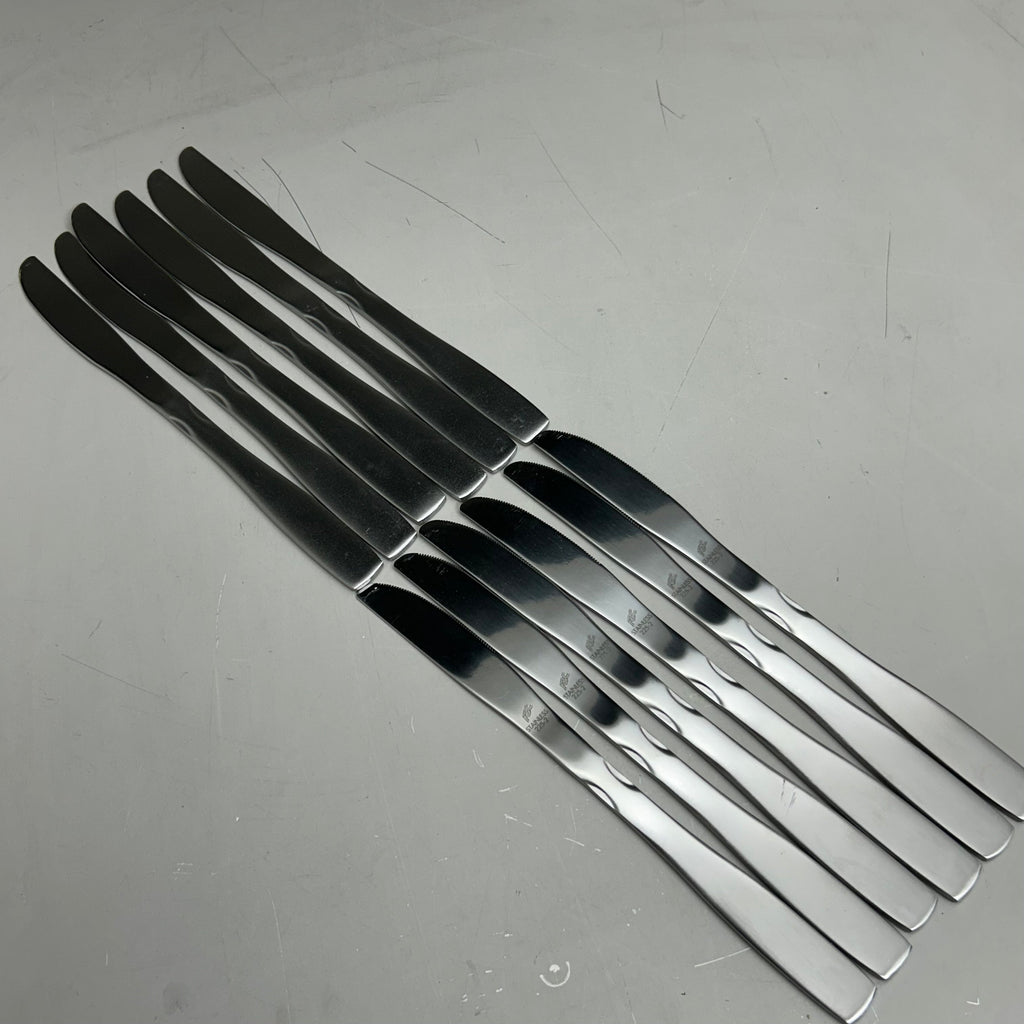 ABC (12 Pack) Stainless Steel Back Bay Stamped Dinner Knife 8.5" BBY-08 (New Other- Distressed Packaging)