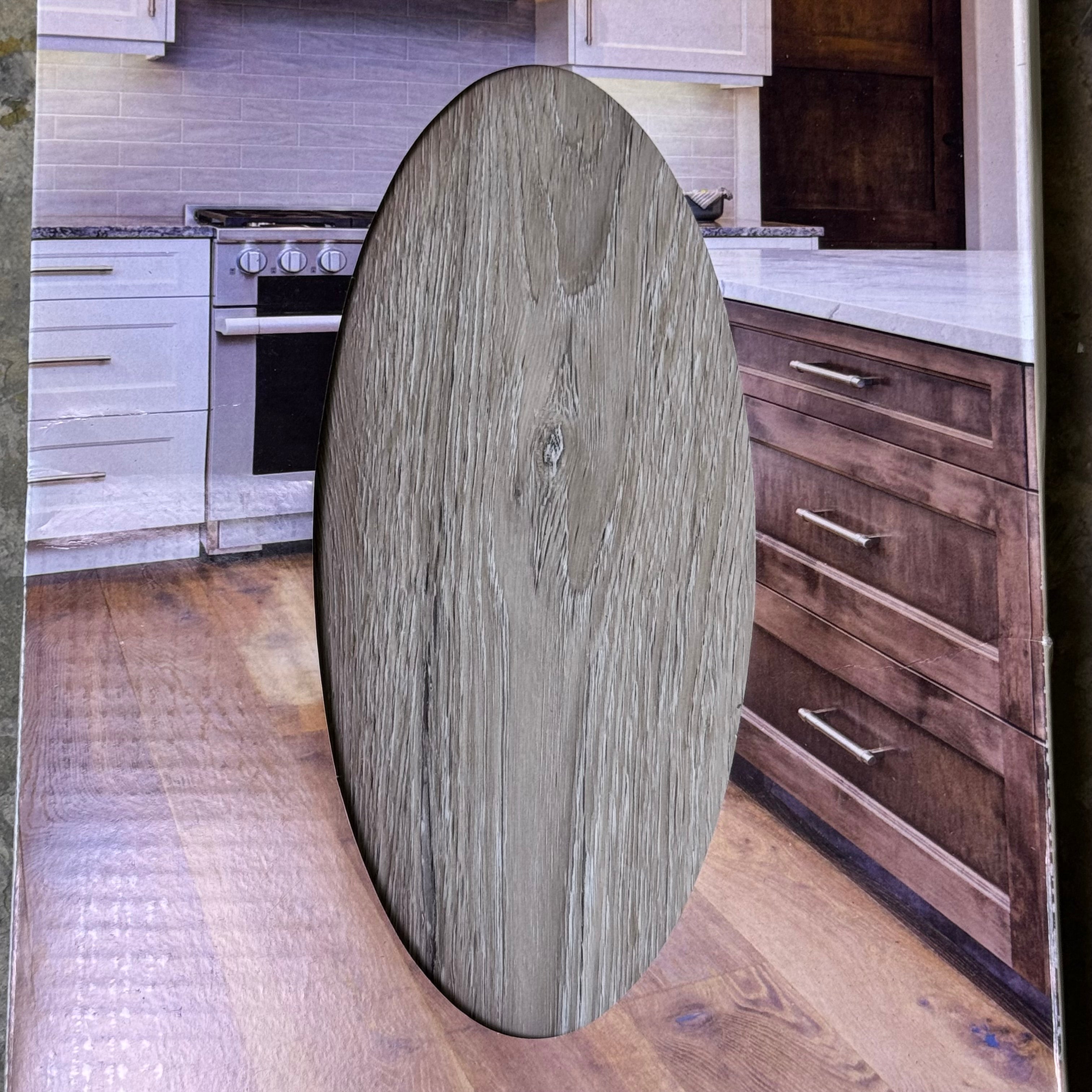 LUXURY VINYL PLANK (6 Pieces) Albany Vinyl Plank 9" x 60" Aspen Beige Light Brown 1097568004960
