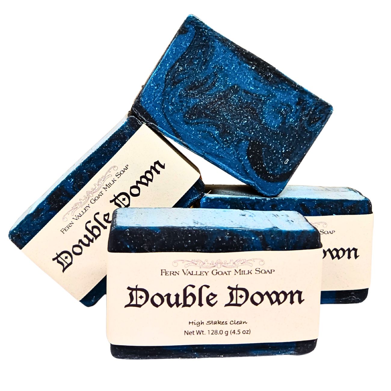 Natural Goat Milk Soap | Double Down - Activated Charcoal Soap