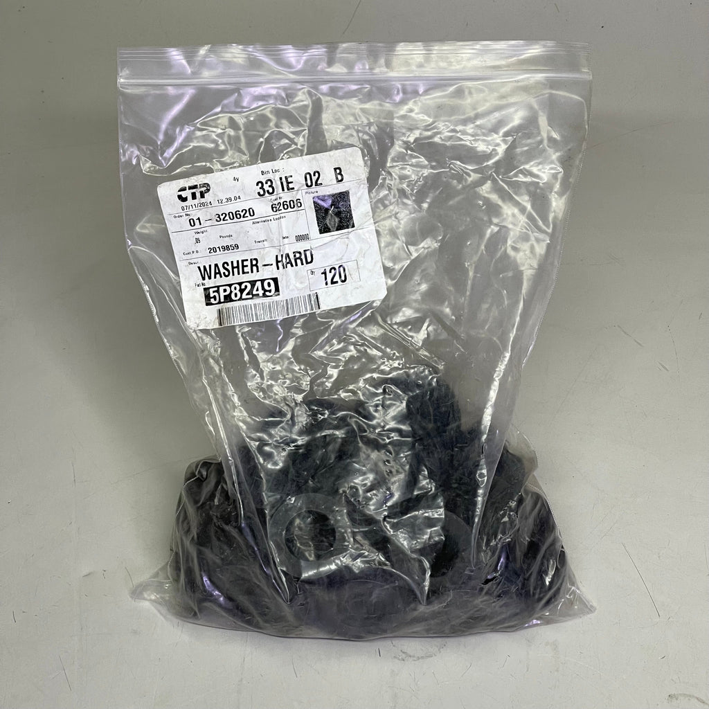 CTP Caterpillar Bucket Tooth Pins, Nuts, And Washers Black