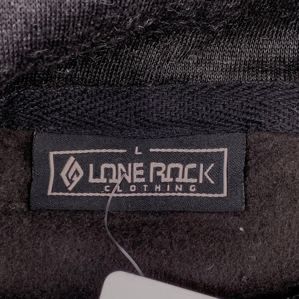 LONEROCK Helen Georgia Tie Hoodie Sz Large Green
