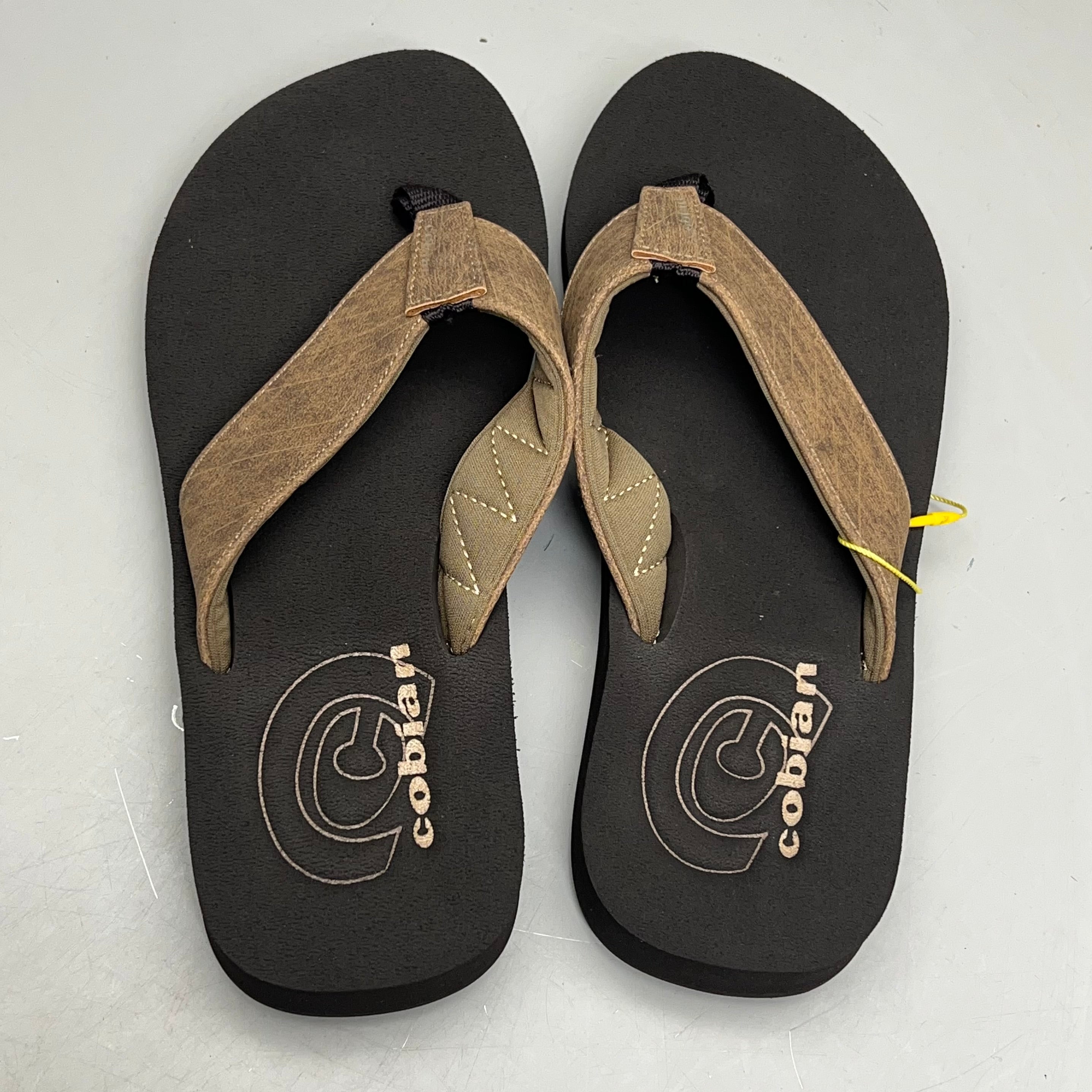 COBIAN Floater Sandals Synthetic Strap Men's Sz 13, EU 46 Mocha FLT18-203-13