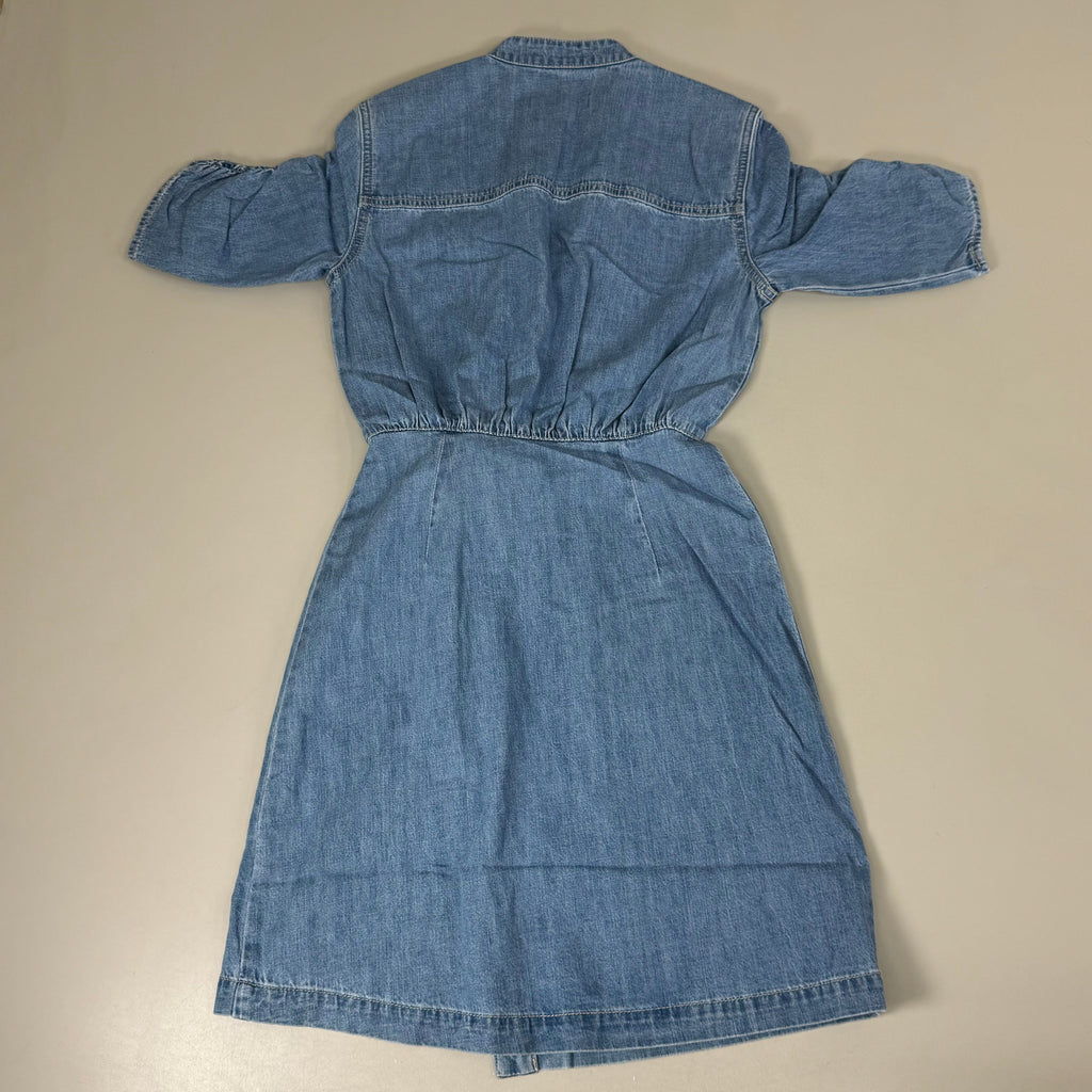 VERONICA BEARD Jeans Women's Dunn Mini Dress Sz-00 Iceberg J24067101286IC