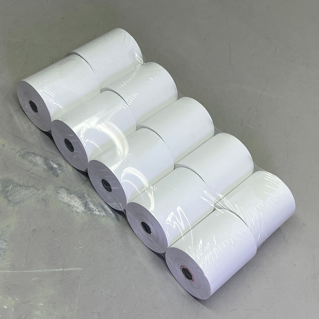 ZA@ (50 PACK) Thermal Paper Receipt Rolls  3-1/8" x 230' White 9078-1356