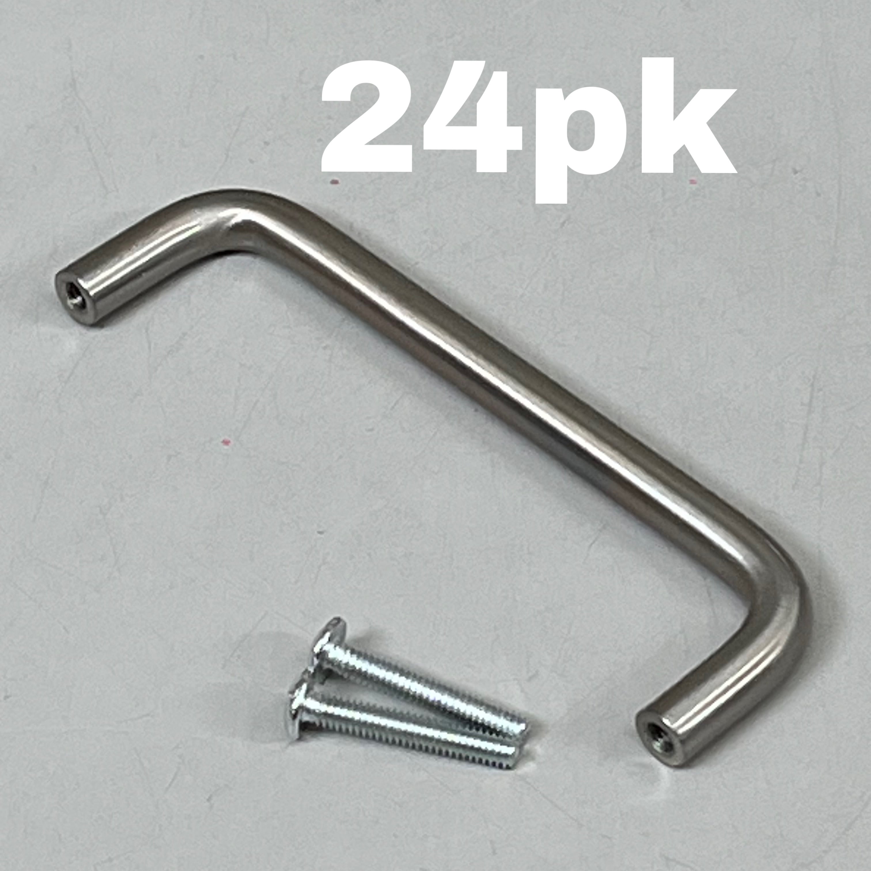 BERENSON(24 PACK)Advantage Wire Pulls Steel Wire 4"CC Brushed Nickel 6246-2BPN-P
