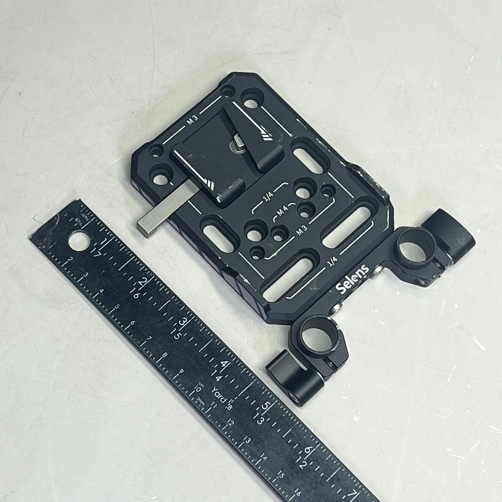 SELENS V-Mount Battery Plate Quick Lock & Release W/ Various Mounting 78 SEO8-60