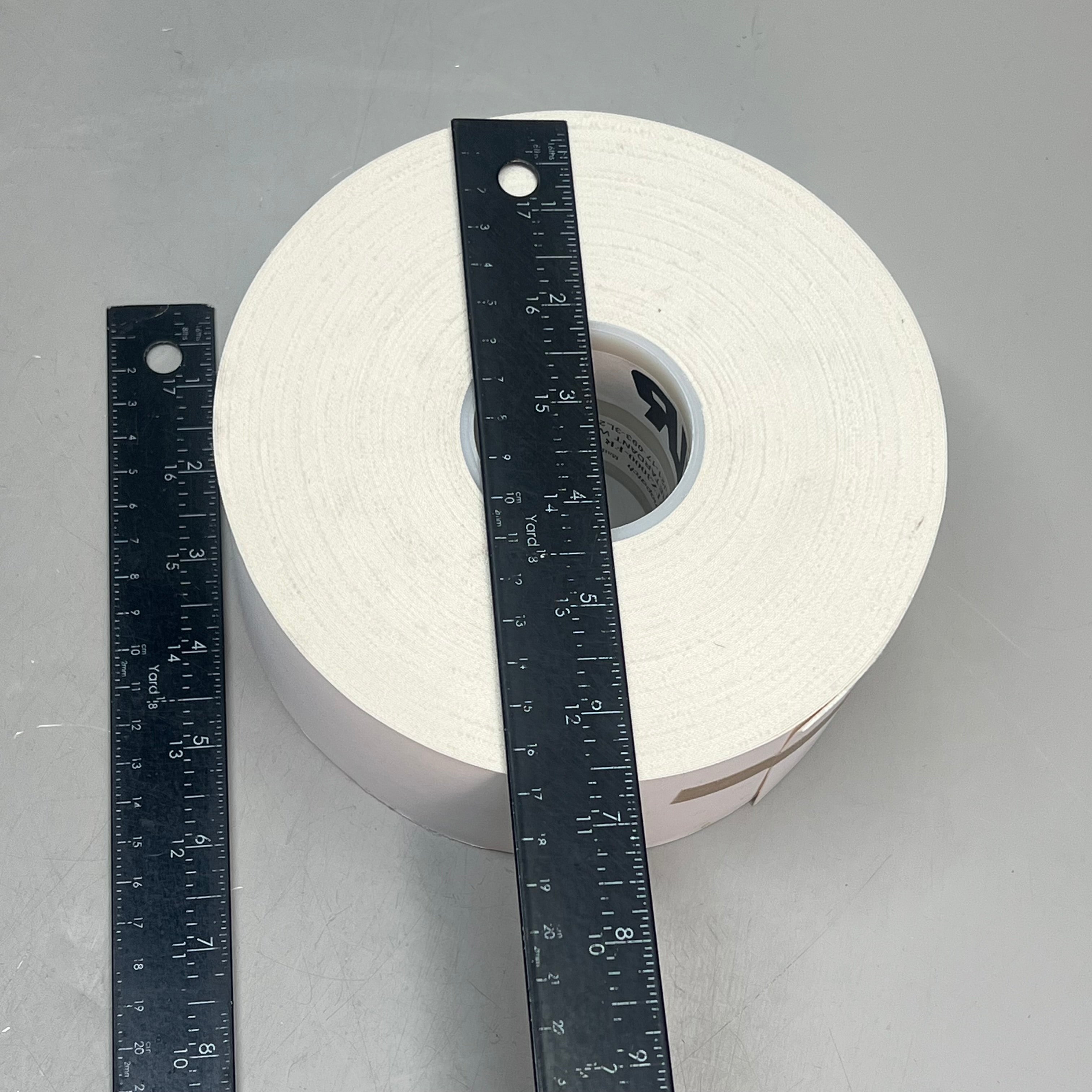 THERMOPATCH (2 PACK) Flame Retardant Labels & Ink 3" x 50 yds White TZ3000-FR