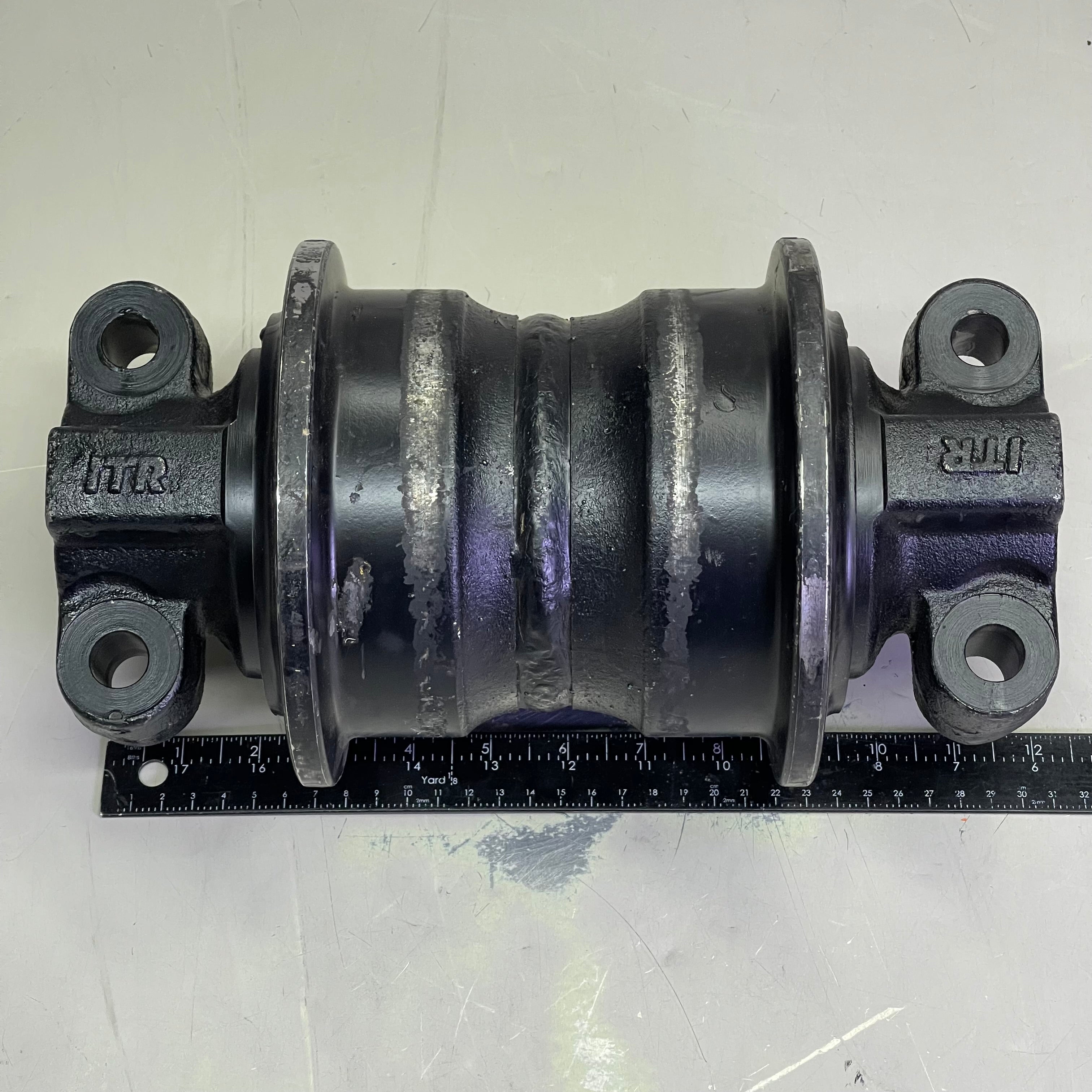 ITR Track/Lower/Bottom Roller Black 12" L x 6.5" Dia