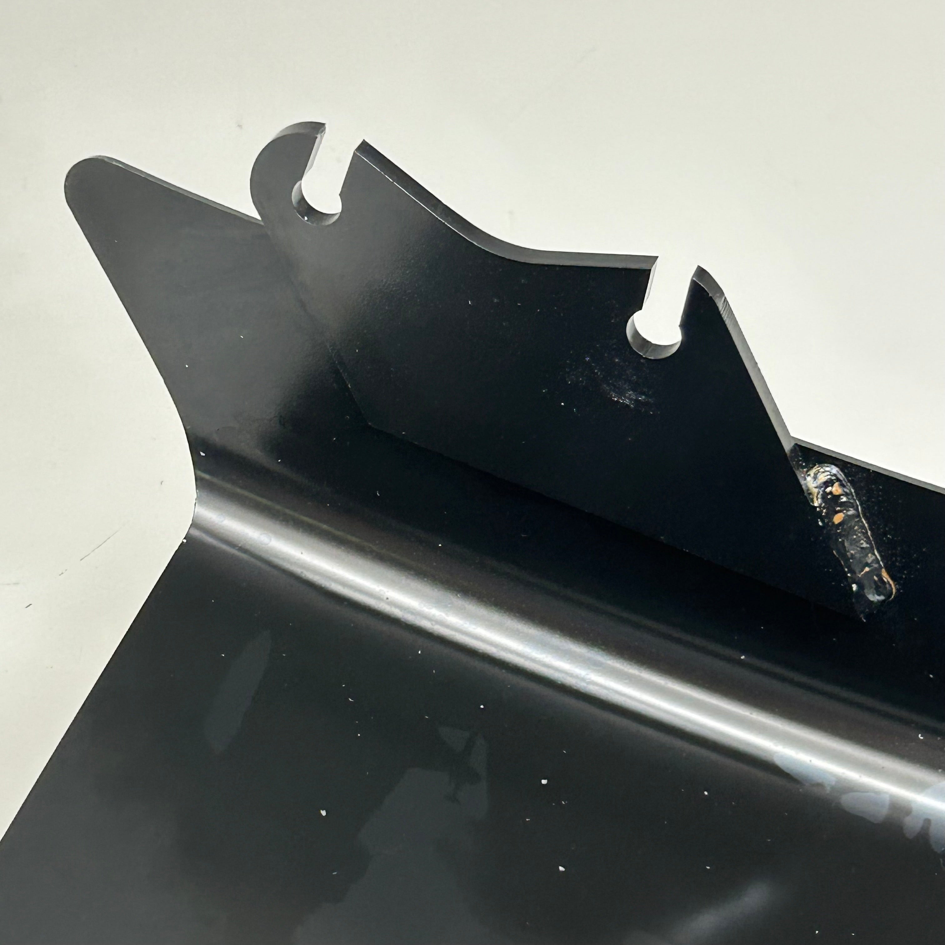 RICH PARTS Side Bumper End Replacement For Frieghtliner As-is (Slightly Scratched) Black HDB010217R
