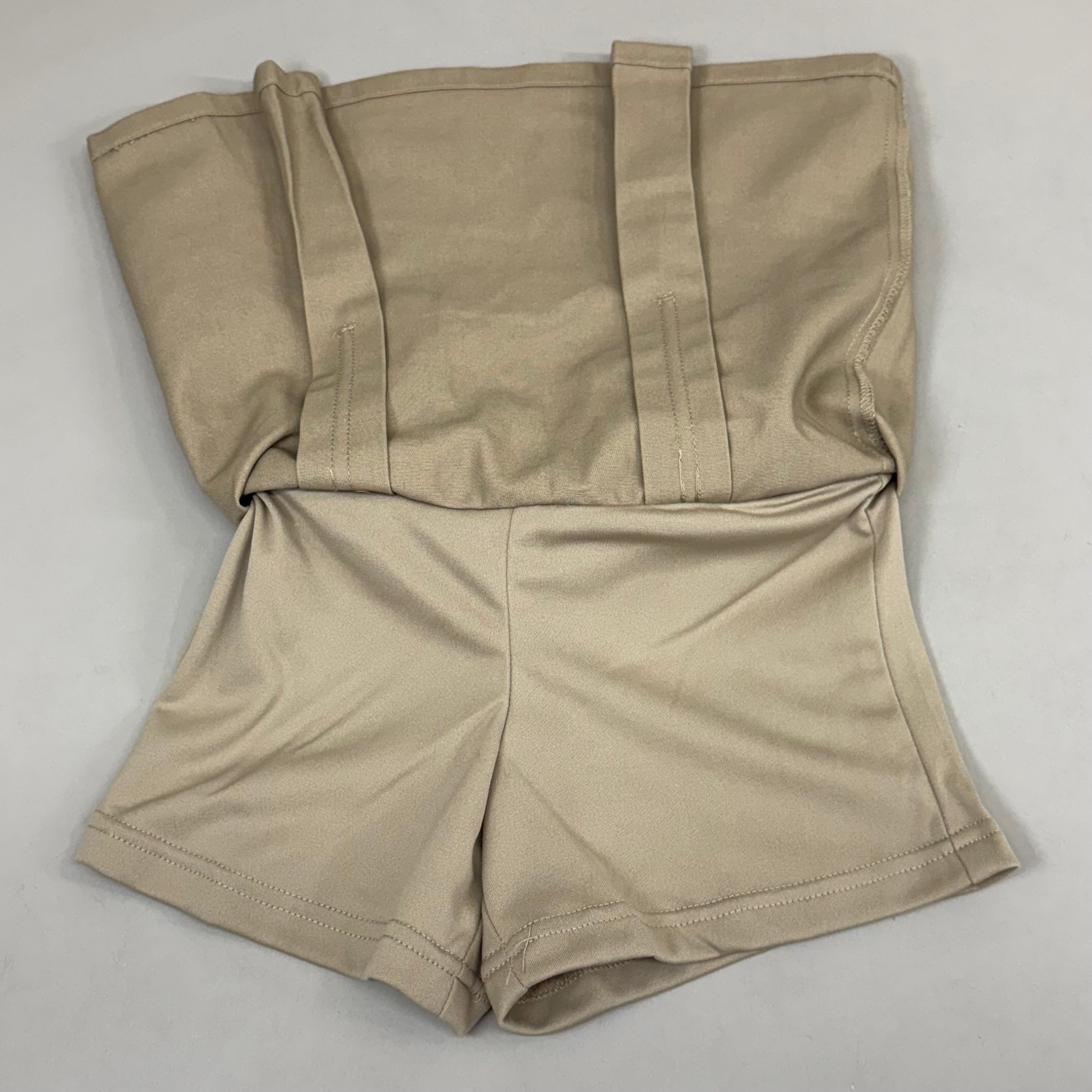 PLUSE UNIFORM (2 PACK) Girls Pleated Skirt w/ Built-in Shorts Youth Girl's Sz 6 Khaki