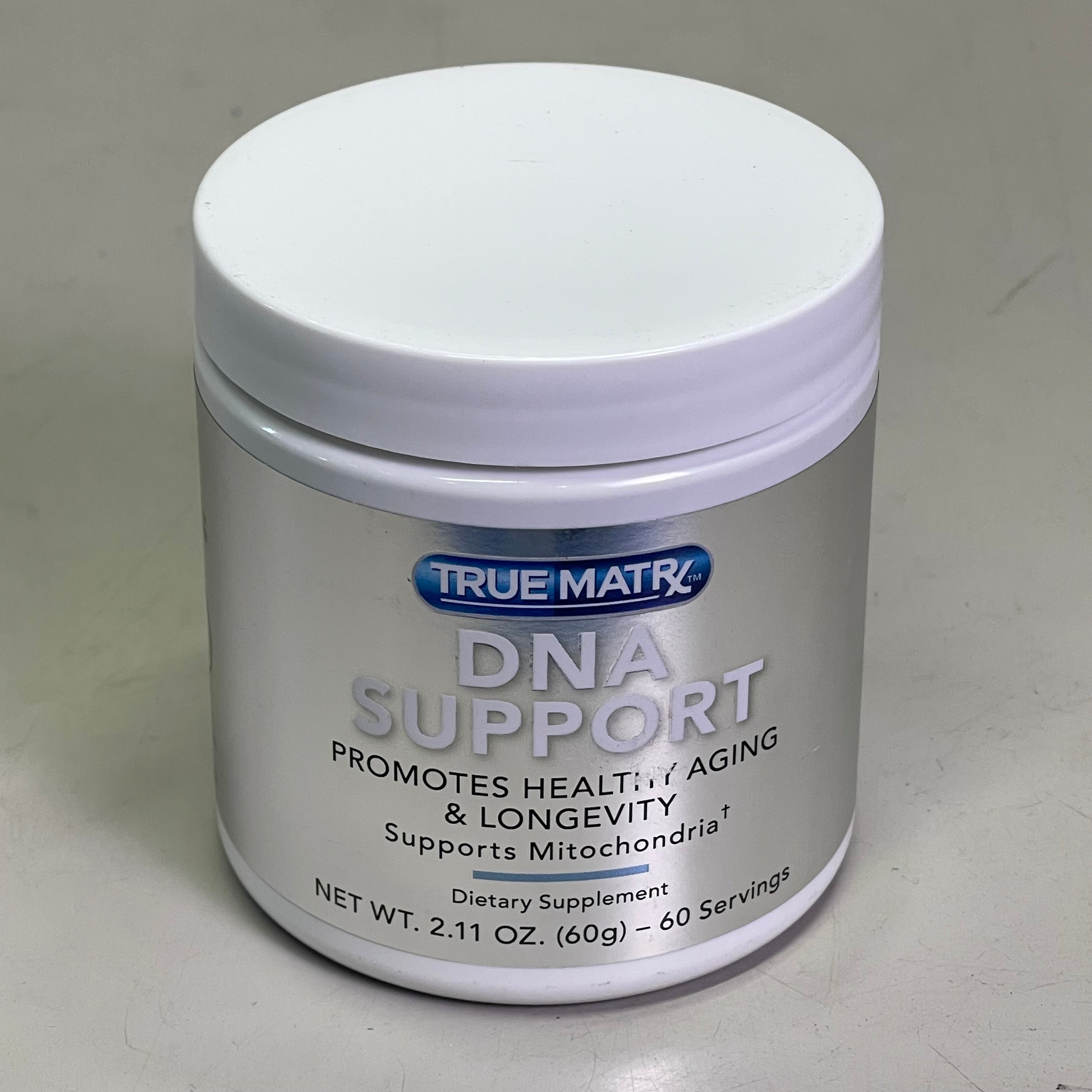 TRUE MATRX DNA Support Supplement 2.11 oz, 60 servings 86797 Rev 1 BB 09/26