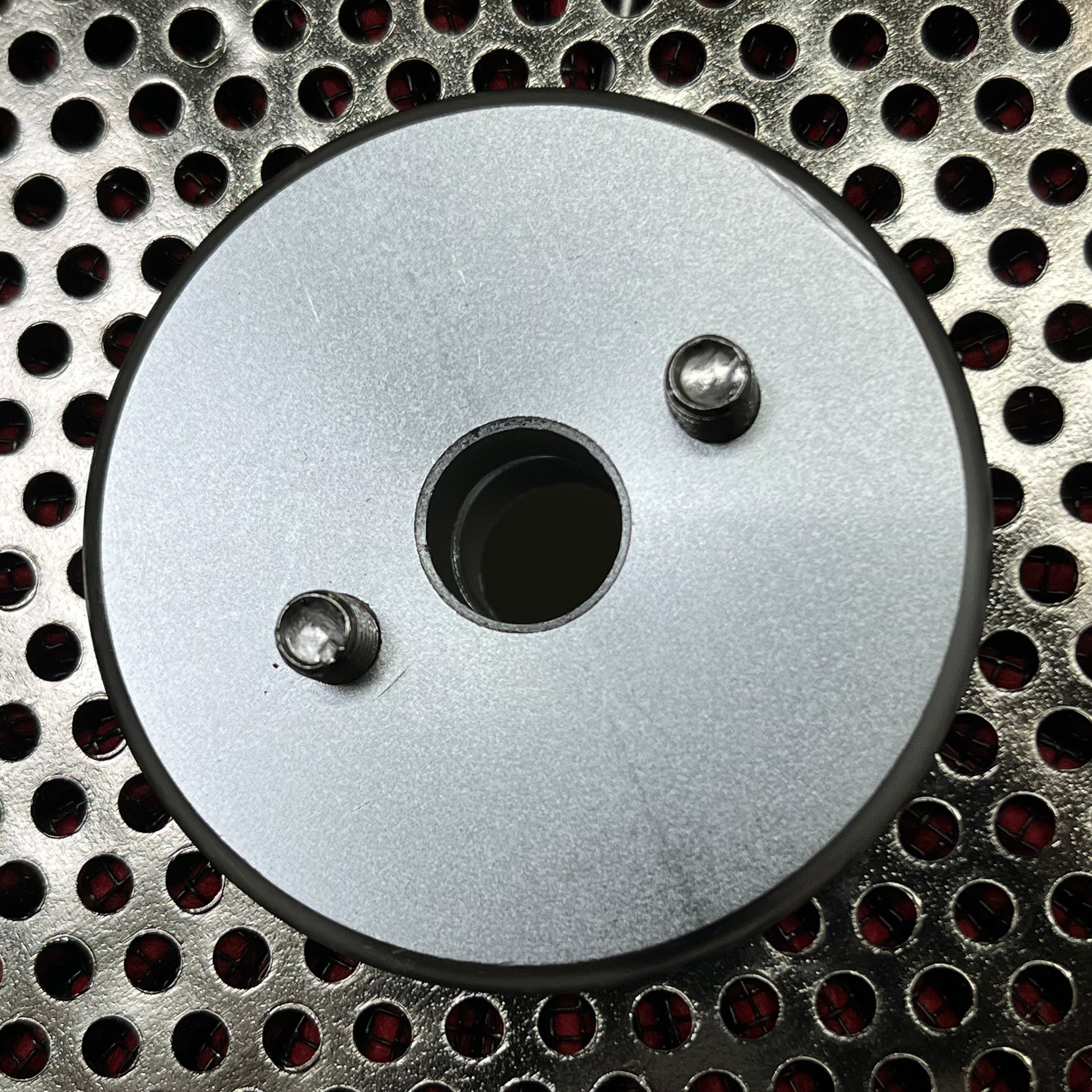 SPEEDMASTER Element Extreme Top Air Cleaner Kit 14"x2" Red/Chrome PCE104.1047