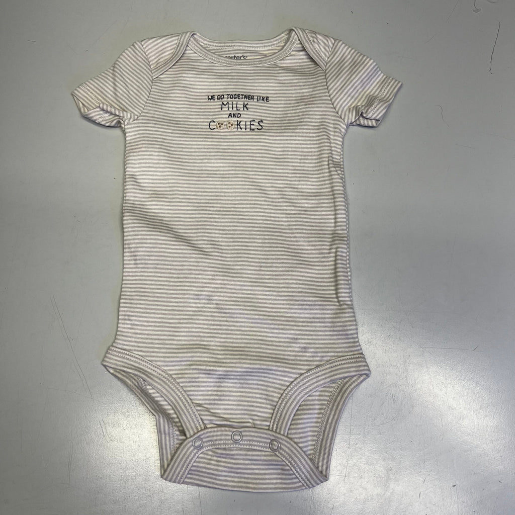 CARTERS (SET OF 3) 100% Cotton Milk & Cookies Set  Baby's Sz Newborn 1T122410