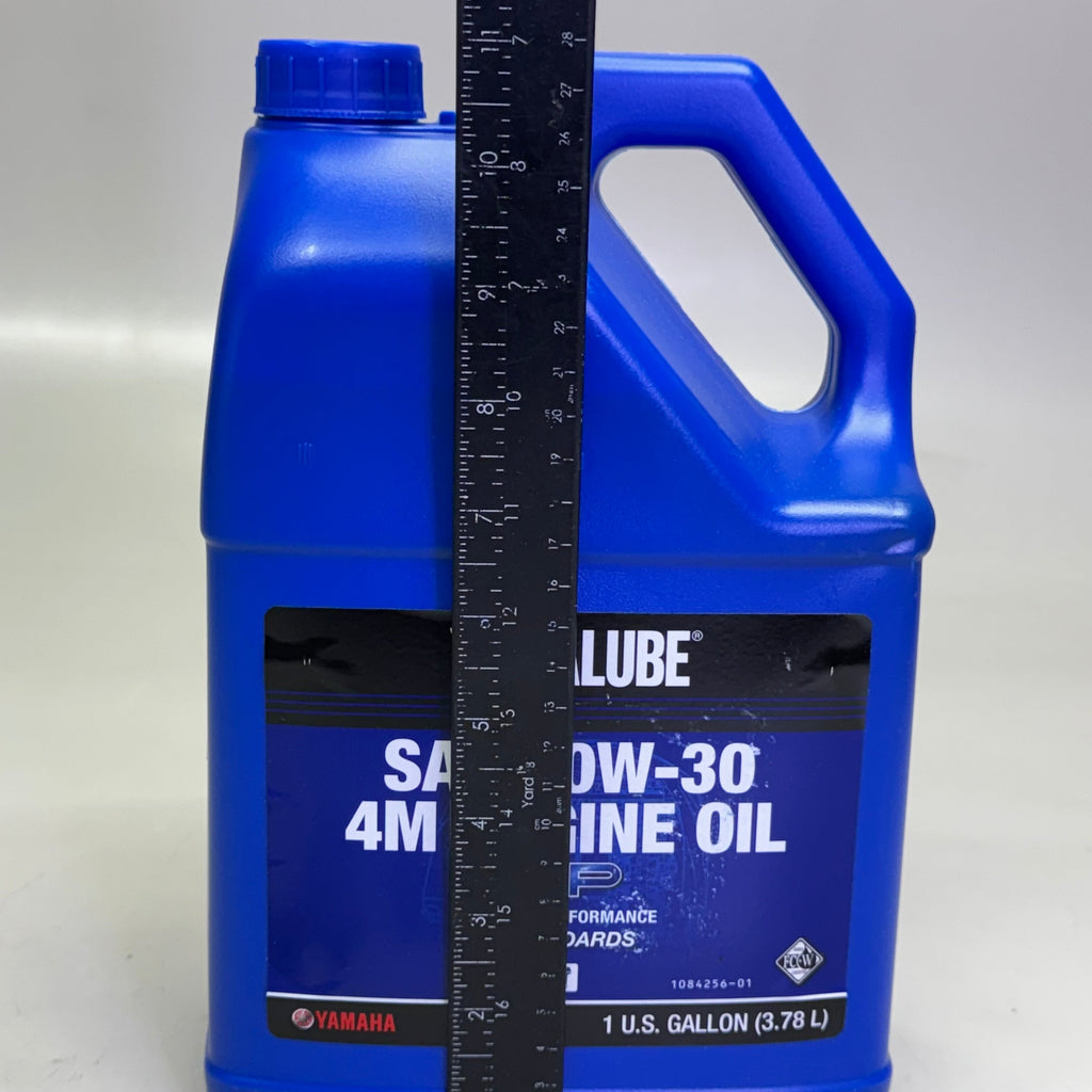 YAMALUBE SAE 10W-30 4M Engine Oil Marine Performance Outboards 1 Gal FC-04