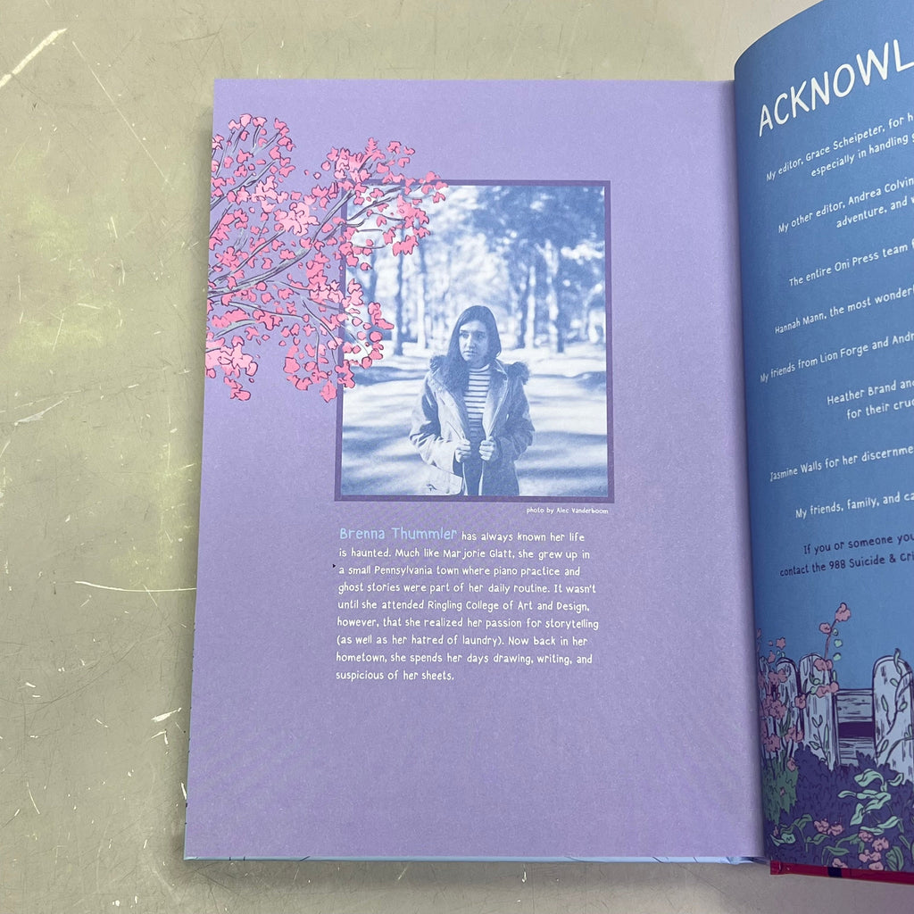 DELICATES  Hardback Book Deluxe Edition The Sequel To Sheets By Brenna Thummler