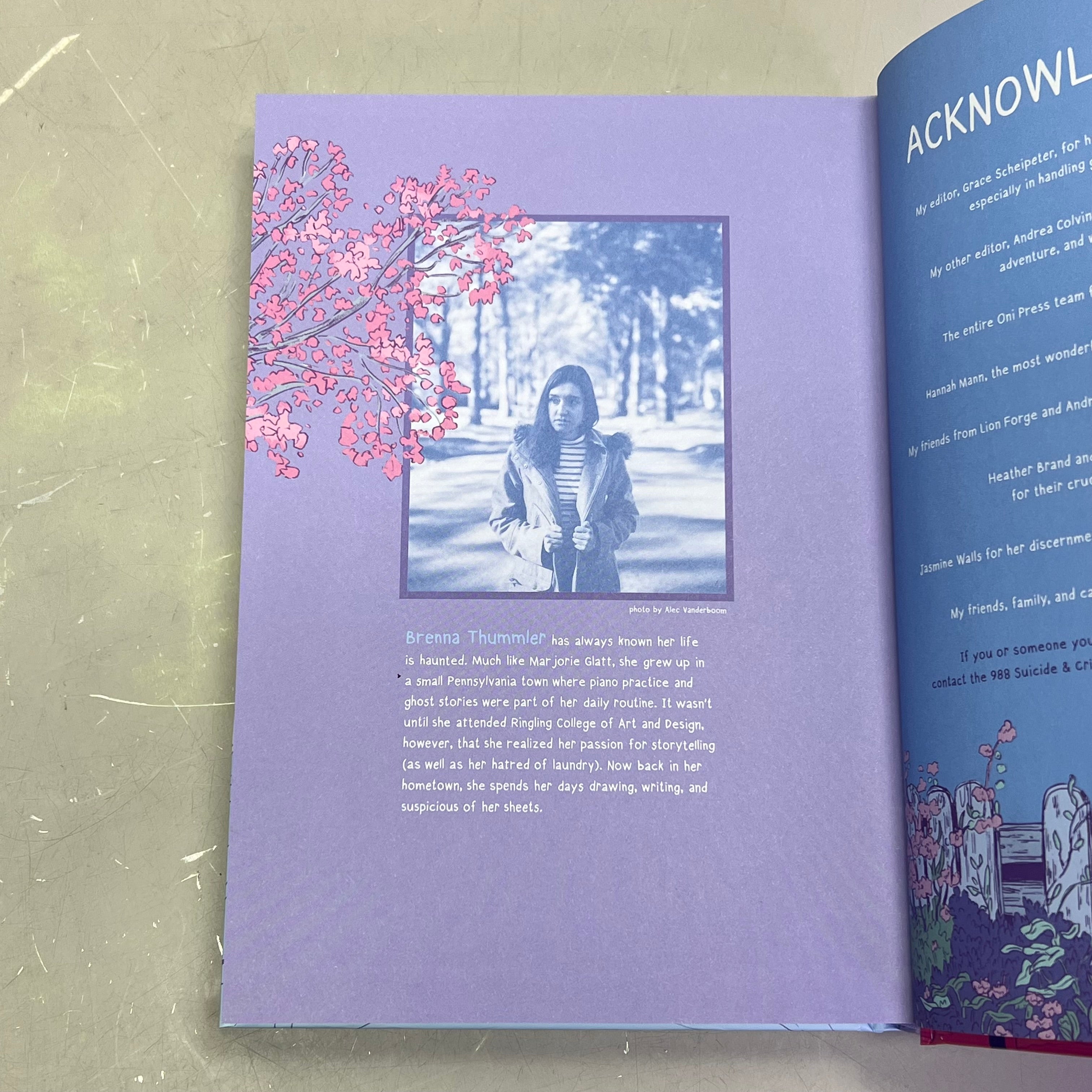 DELICATES  Hardback Book Deluxe Edition The Sequel To Sheets By Brenna Thummler