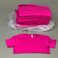 BELLA + CANVAS (12 PACK) Unisex Crewneck Short Sleeve Tees Sz S Berry (New)